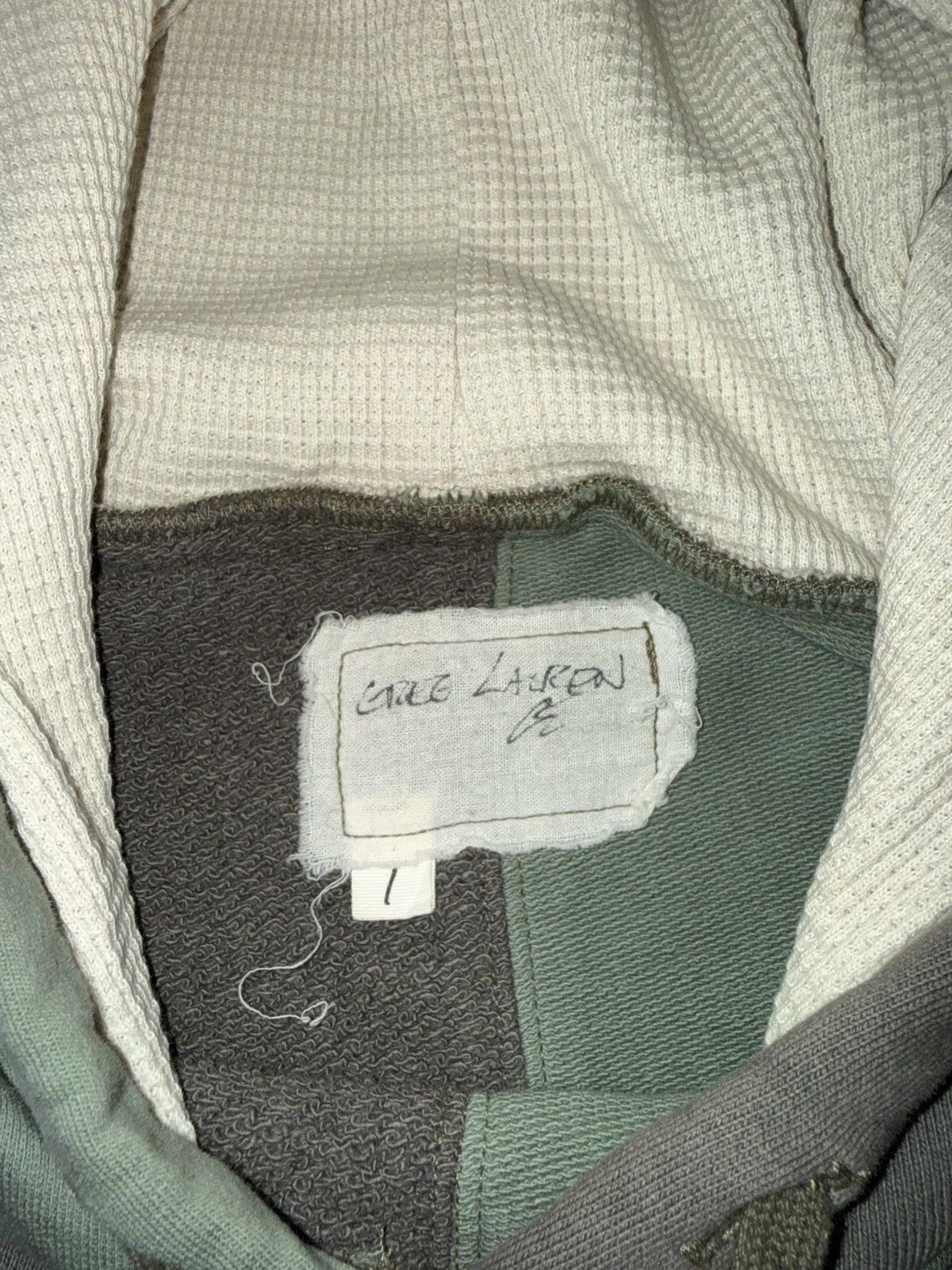 Greg Lauren Greg Lauren Greens Fragment Hoodie – Größe 1 (S) Size US S / EU 44-46 / 1 - 3 Thumbnail