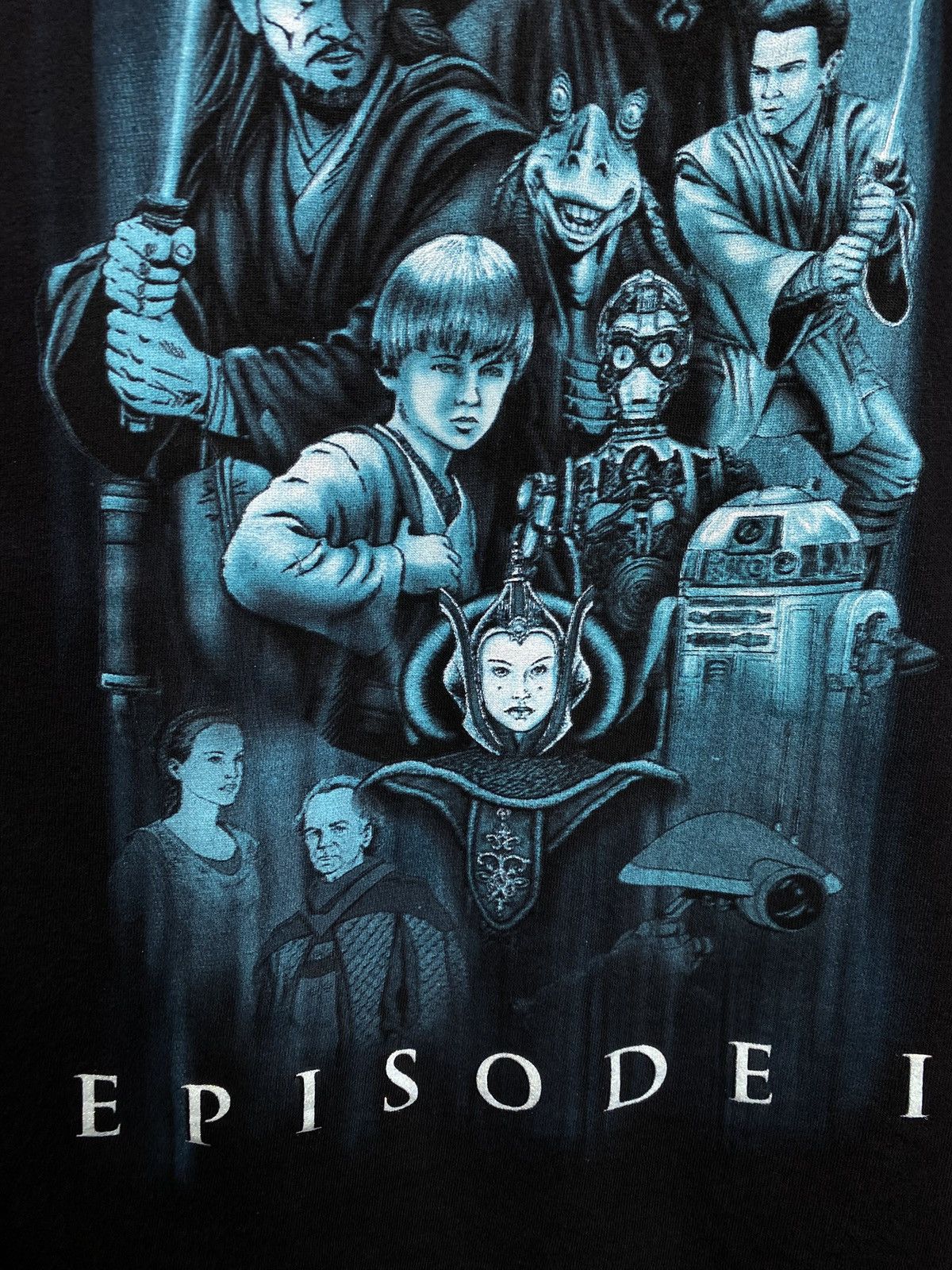 Vintage Vintage 90’s Star Wars Movie Promo Tee Shirt XLarge Size US XL / EU 56 / 4 - 4 Thumbnail