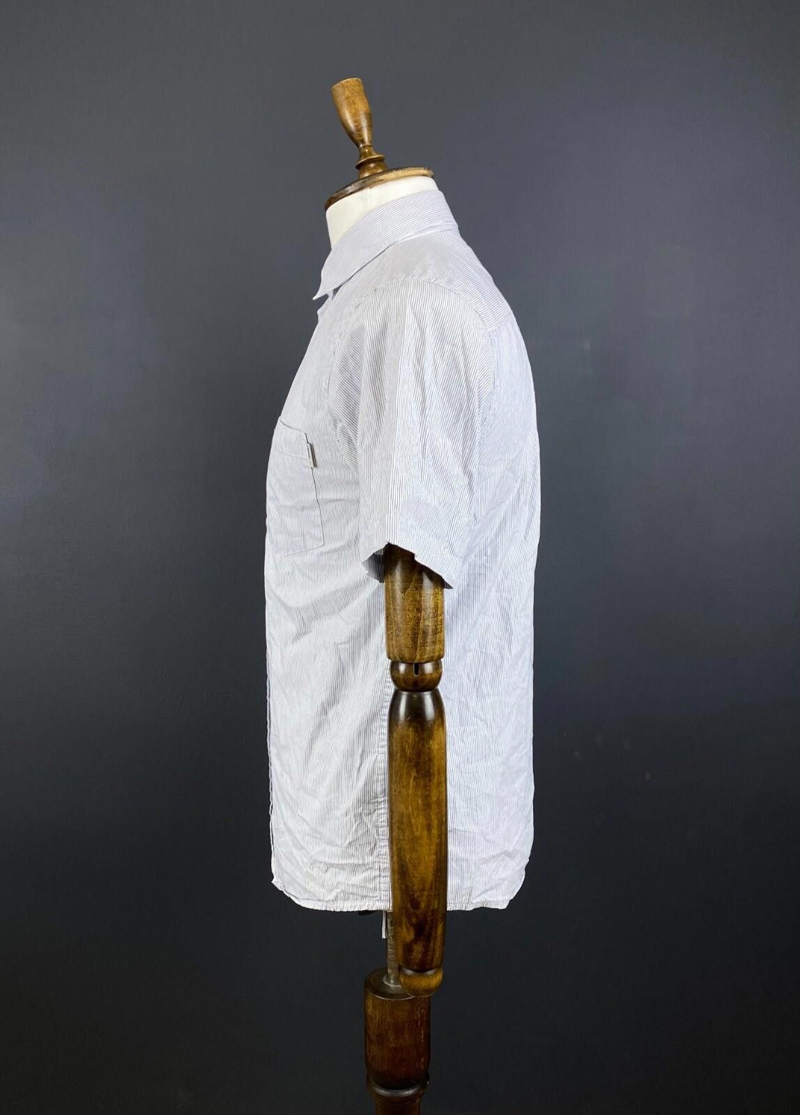Carhartt Carhartt Rag Shirt White Stripe Shirt Size M 15.5 / 39 Size US M / EU 48-50 / 2 - 5 Thumbnail