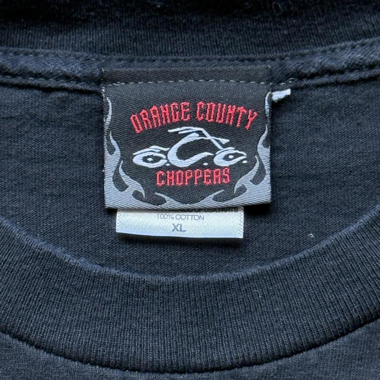 Other Orange County Choppers Flames Vintage Y2K Graphic T-shirt Size US XL / EU 56 / 4 - 6 Thumbnail