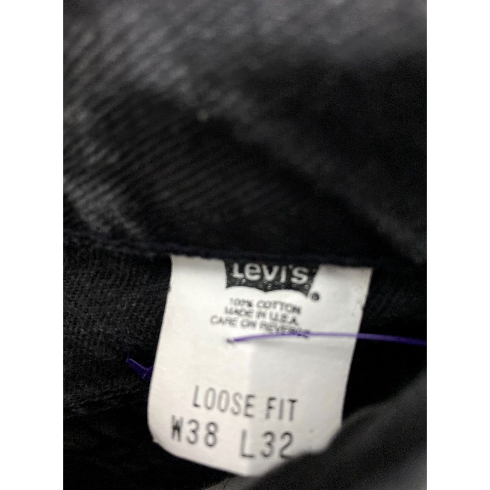 Denime VINTAGE Levis Jeans Pants 38L 32L Black 90s denim Straight Men's Denim Jeans Pants 545 Brown Tag Size US 38 / EU 54 - 4 Thumbnail