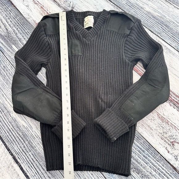 Vintage Vintage Military 100% Wool Brigade Quartermaster Men's Black Size US S / EU 44-46 / 1 - 8 Thumbnail