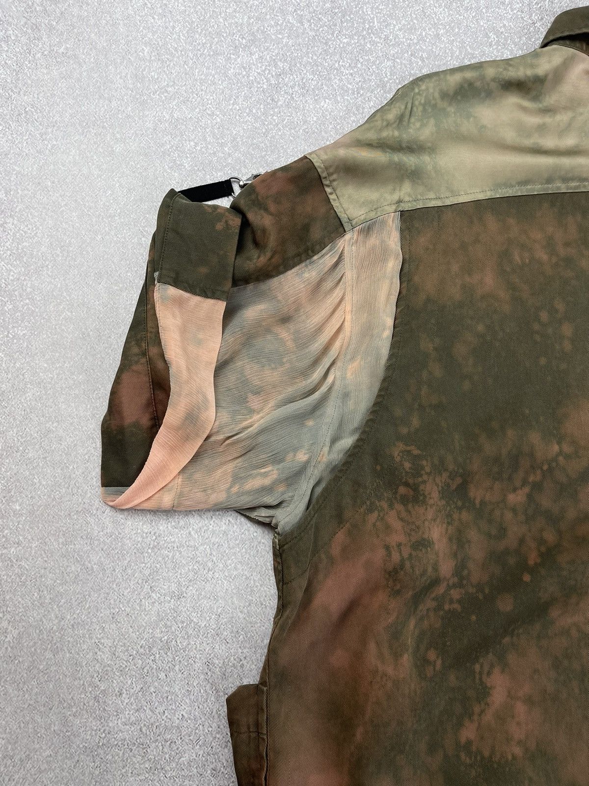 Diesel Diesel Custom Tie Dye Short Sleeve Shirt Size US S / EU 44-46 / 1 - 14 Thumbnail