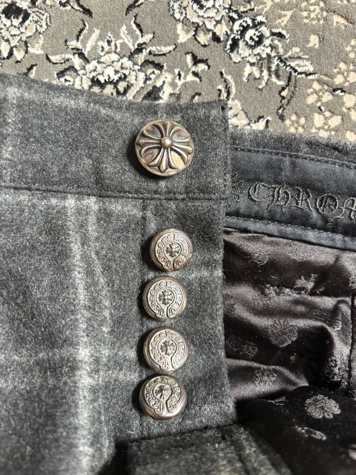 Chrome Hearts Chrome Hearts Wool Pants Size US 29 - 5 Thumbnail