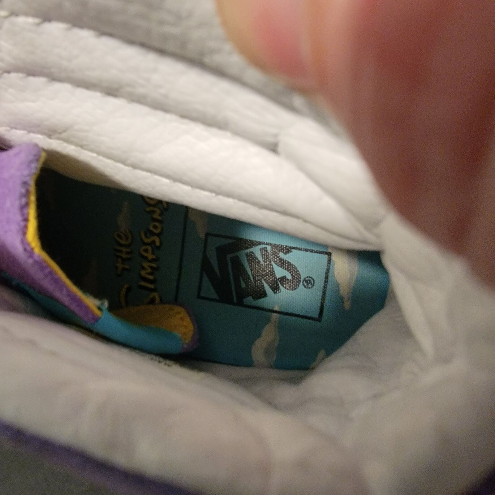 Vans Rare Vans Off The Wall 721356 Purple Simpsons Collab Sneaker Size US 5.5 / EU 38 - 11 Thumbnail