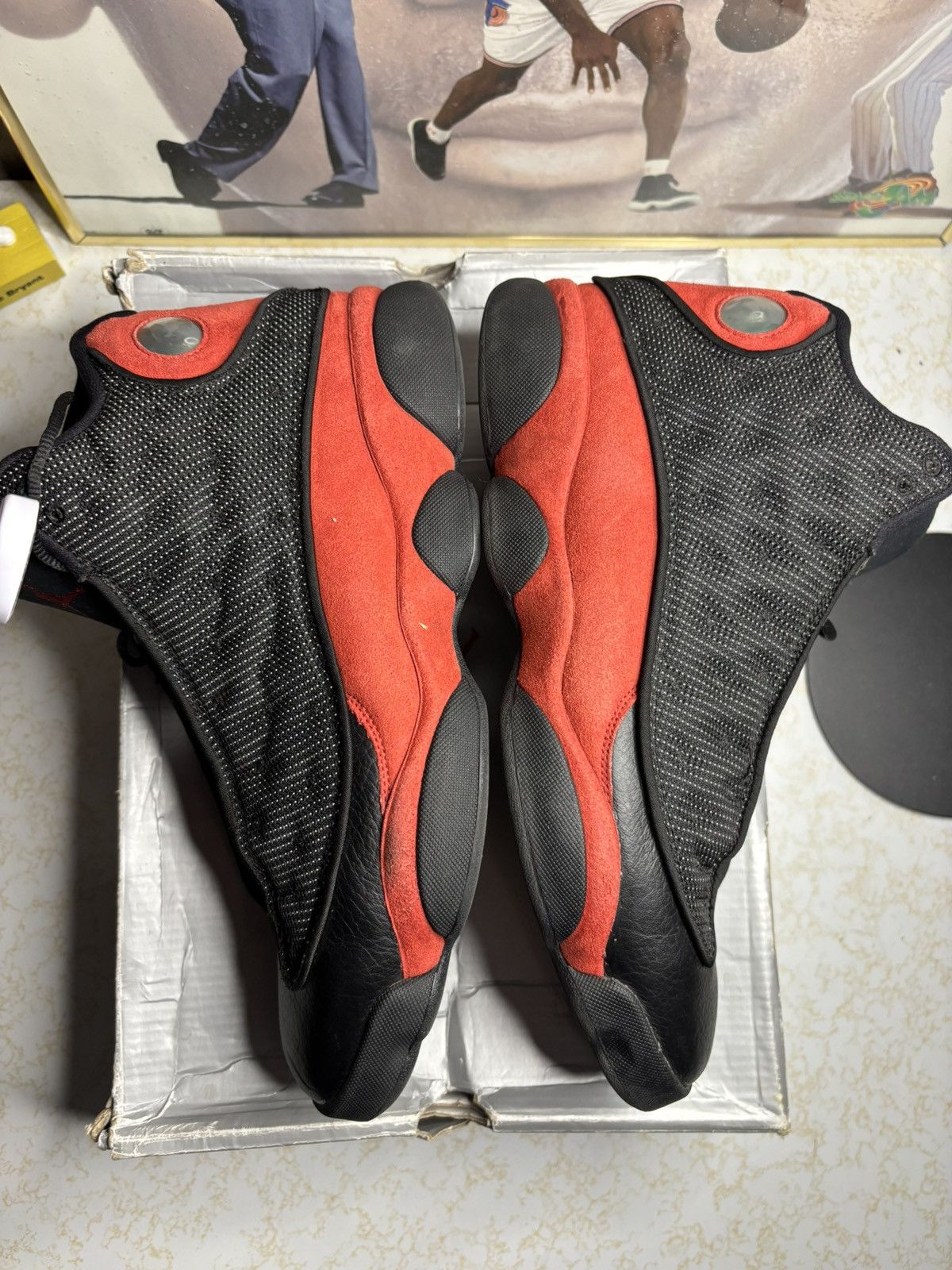 Jordan Brand Air Jordan 13 Retro 2017 Bred 2017 Size US 11.5 / EU 44-45 - 4 Thumbnail