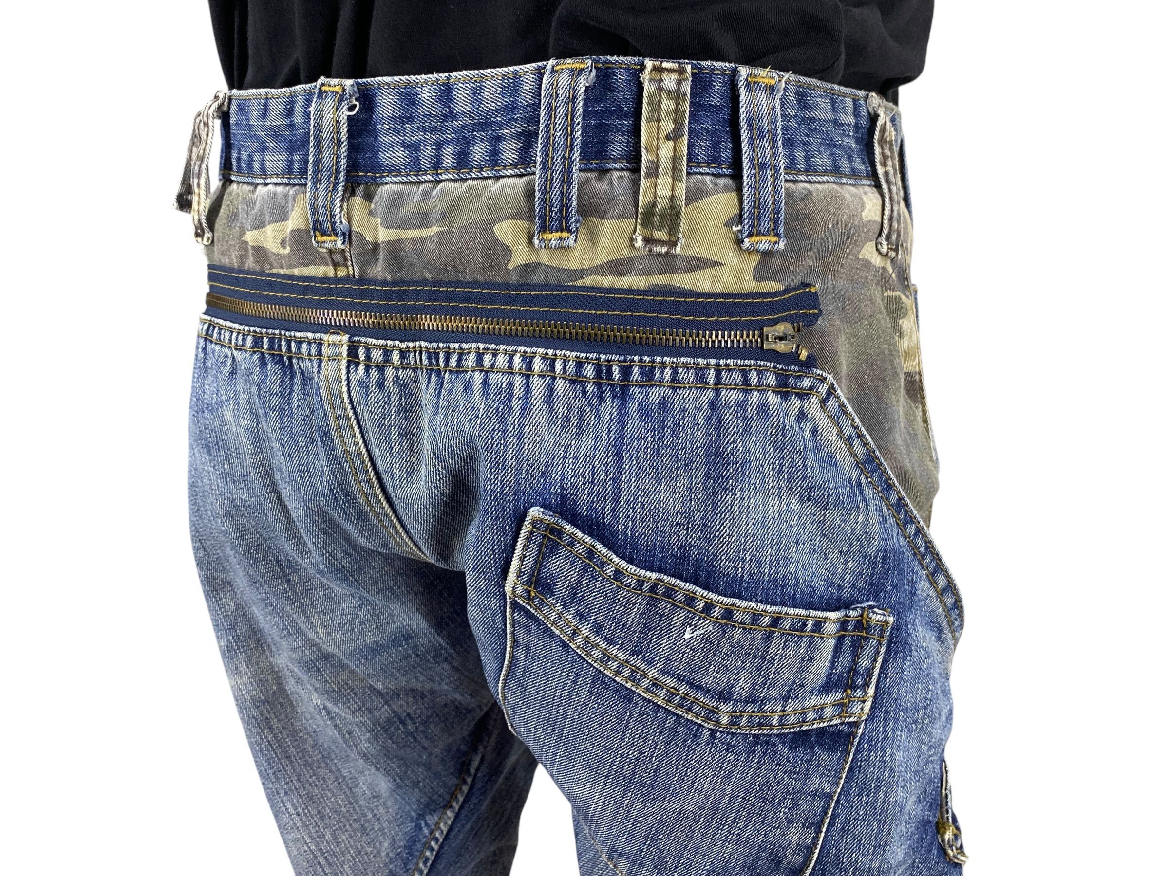 Japanese Brand BreathMINt Double-Waist Denim Jeans (Japanese Brand) Size US 31 - 11 Thumbnail