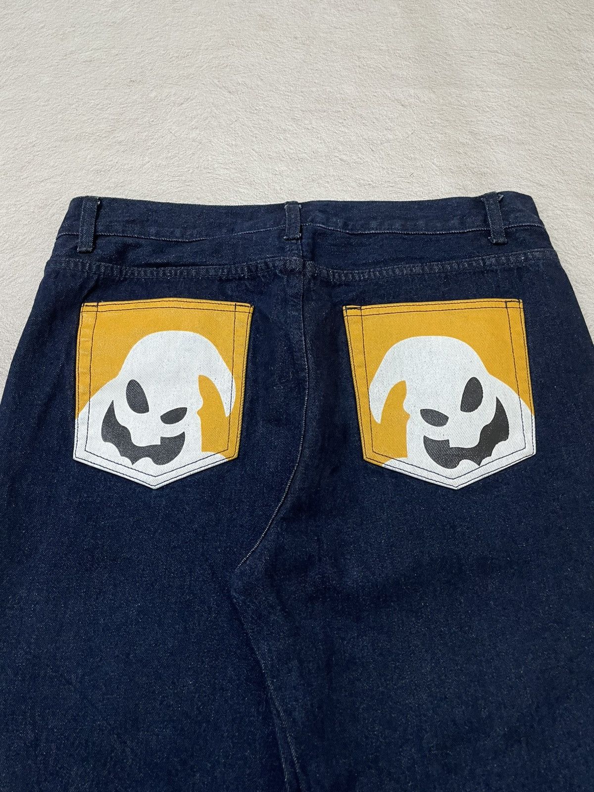 Japanese Brand 00s Disney Oogie Boogie Graphic Denim Rare Y2K Japanese Size US 35 - 9 Thumbnail