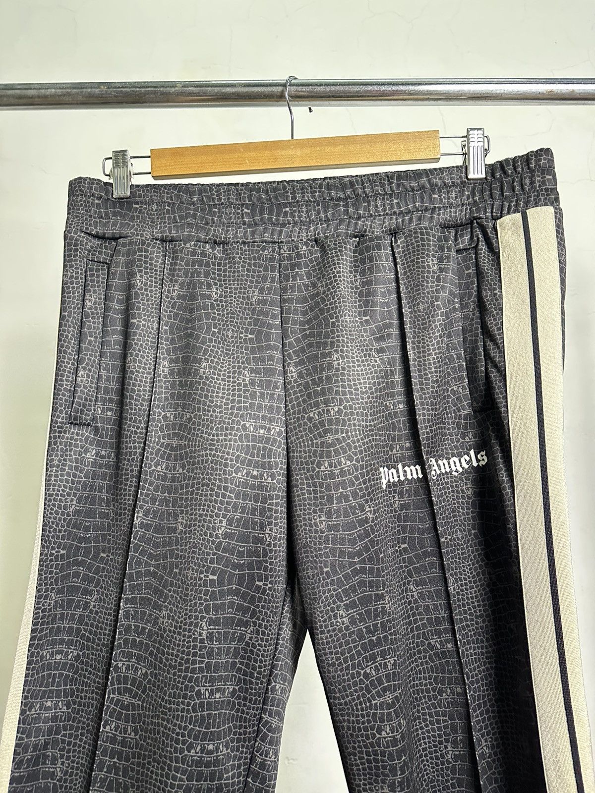 Palm Angels Palm Angels Snake Skin Side Tape Pants Size US 38 / EU 54 - 4 Thumbnail