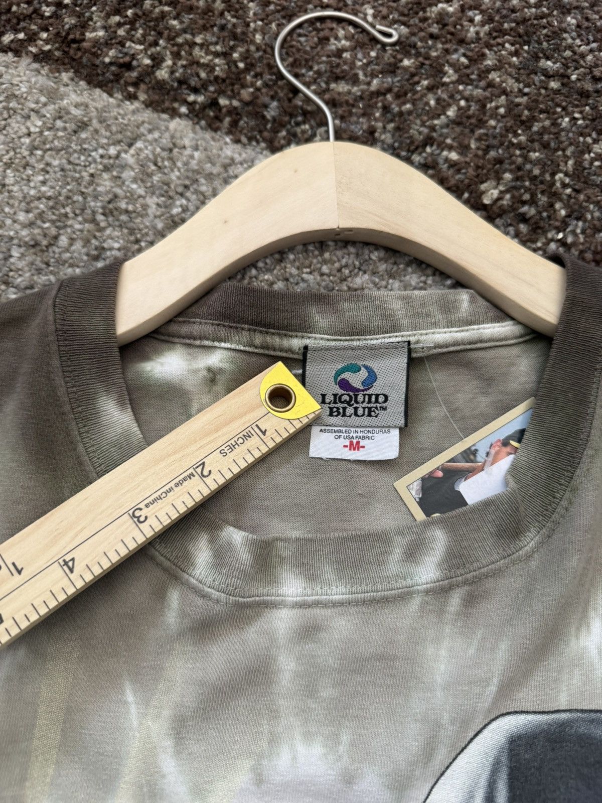 Liquid Blue Led Zeppelin Shirt Y2K The Hermit Lantern Man Tie Dye Size US M / EU 48-50 / 2 - 5 Thumbnail