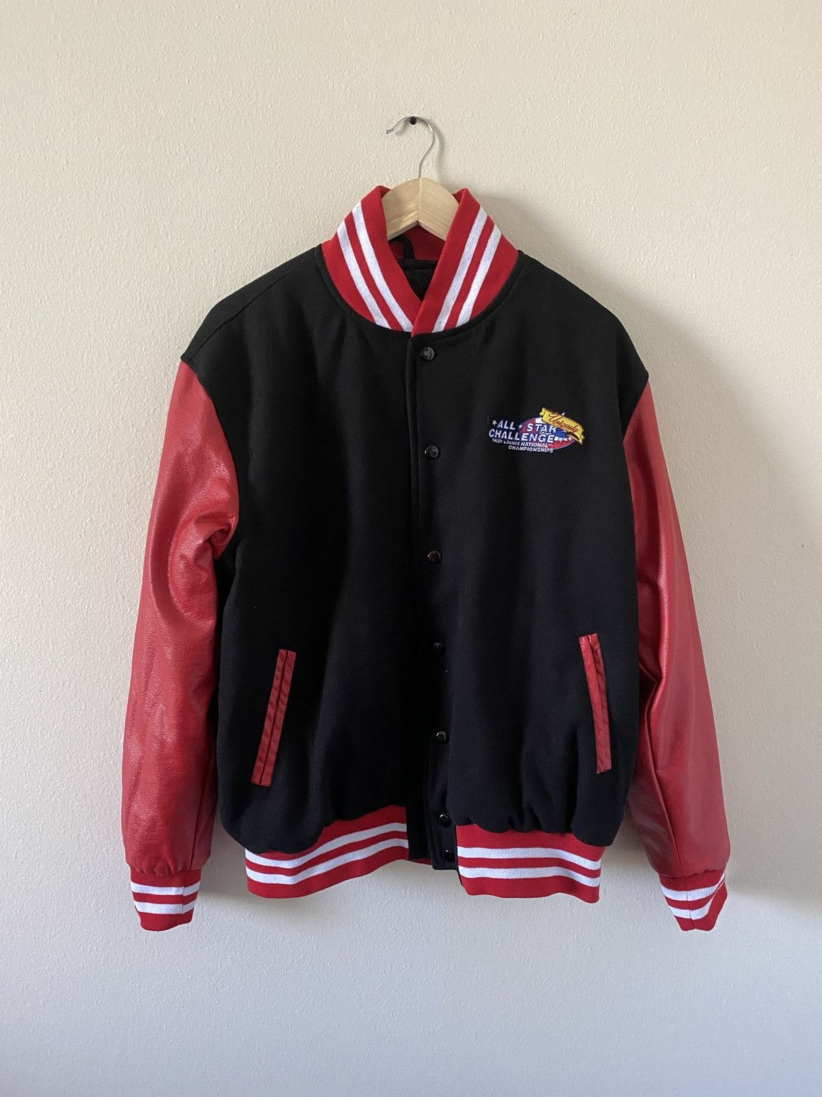 Vintage ALL STAR CHALLENGE Varsity Jacket Size US L / EU 52-54 / 3 - 1 Thumbnail