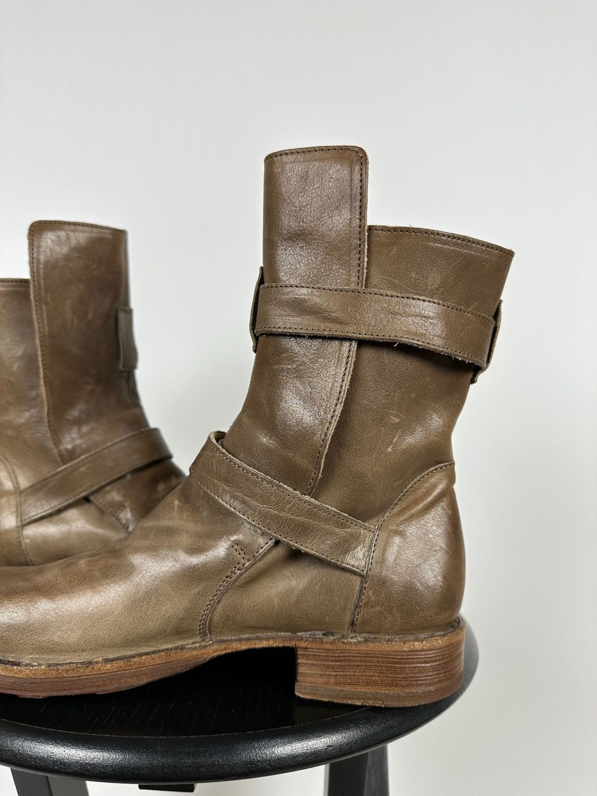 Fiorentini + Baker Fiorentini + Baker Eternity 2 Buckle Moto Ankle Boots Size US 7 / IT 37 - 18 Thumbnail