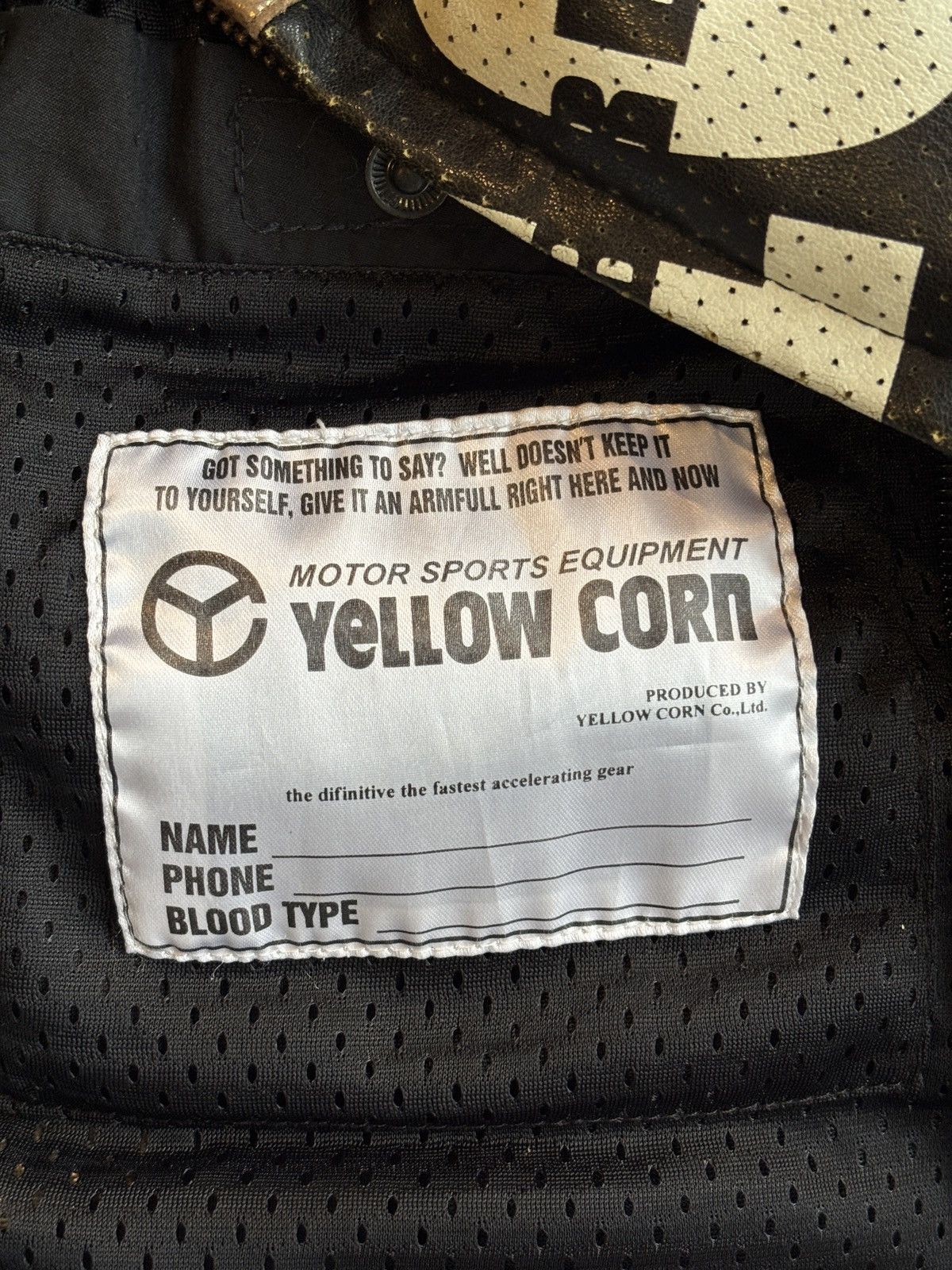 Gear for Sports × Sports Specialties × YELLOW CORN 🔥KILLER🔥 Yellow Corn Motorcycle Racing Jacket Size US M / EU 48-50 / 2 - 11 Thumbnail