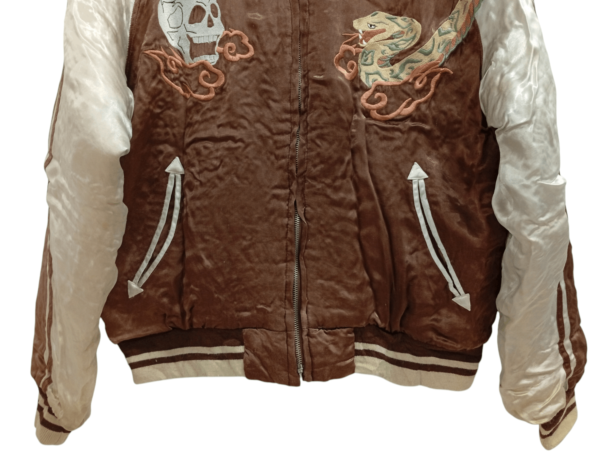 Japanese Brand 🔥🔥Houston Sukajan Souvenir Jacket Size US L / EU 52-54 / 3 - 10 Thumbnail
