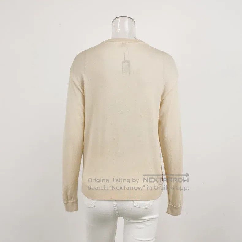 Hermes Hermes Silk-wool blend printed patterned round-neck knitwe Size XXS / US 00 / IT 34 - 2 Thumbnail