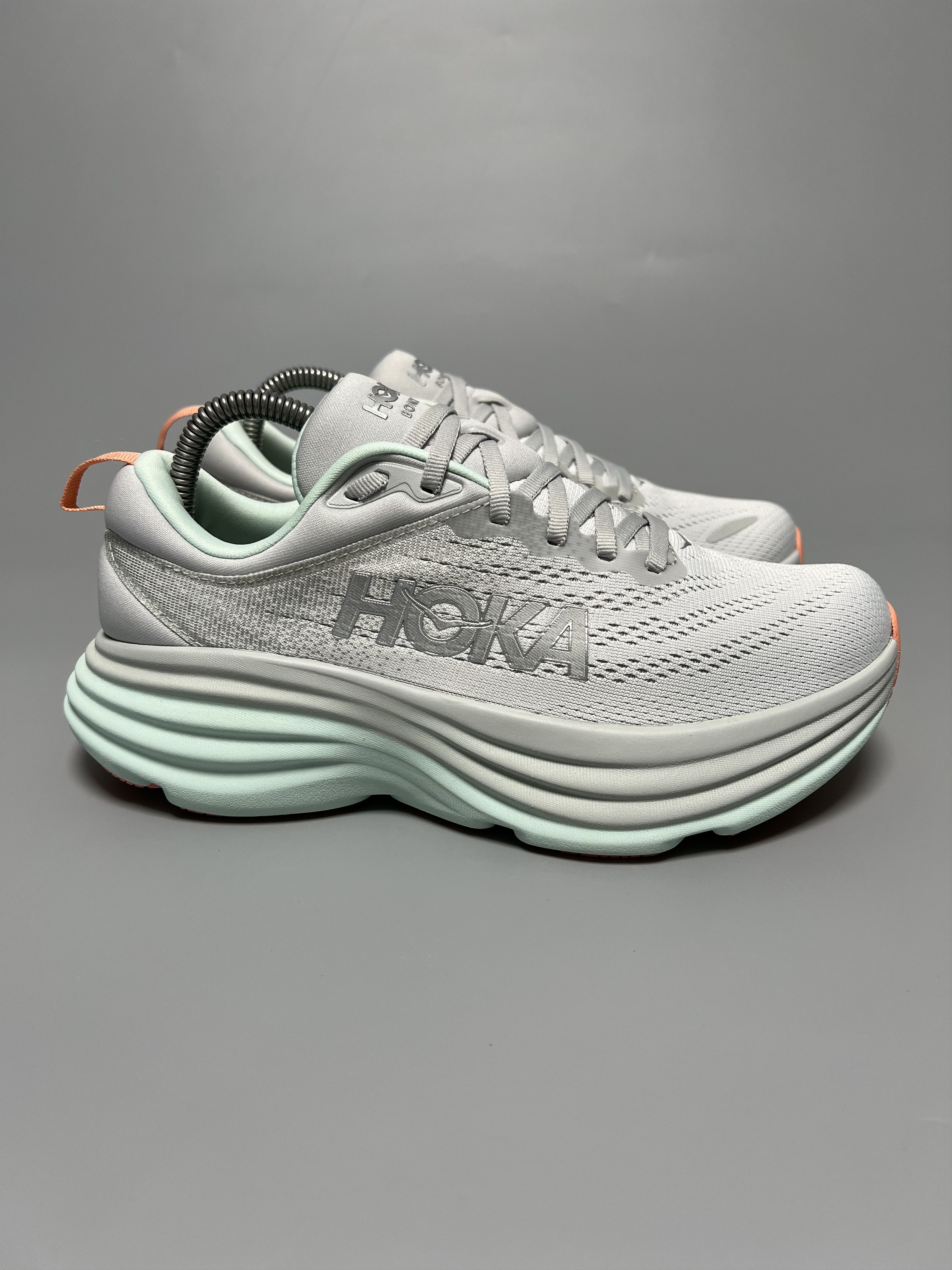 Hoka 7B Hoka One One Bondi 8 Running Shoes Walking Gym Size US 7 / IT 37 - 2 Thumbnail