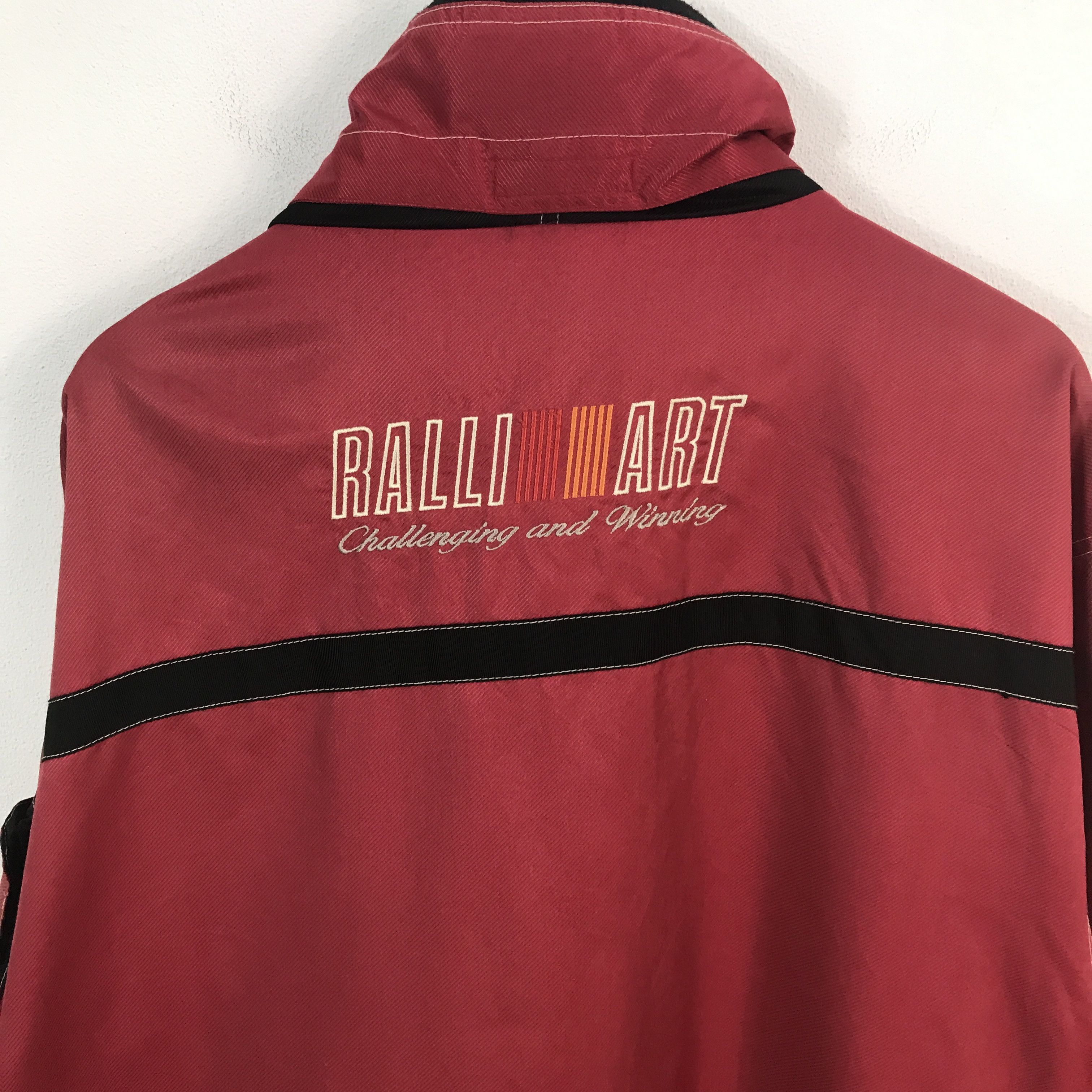 Japanese Brand Rare Ralli Art Windbreaker Sport Jacket Size US L / EU 52-54 / 3 - 4 Thumbnail