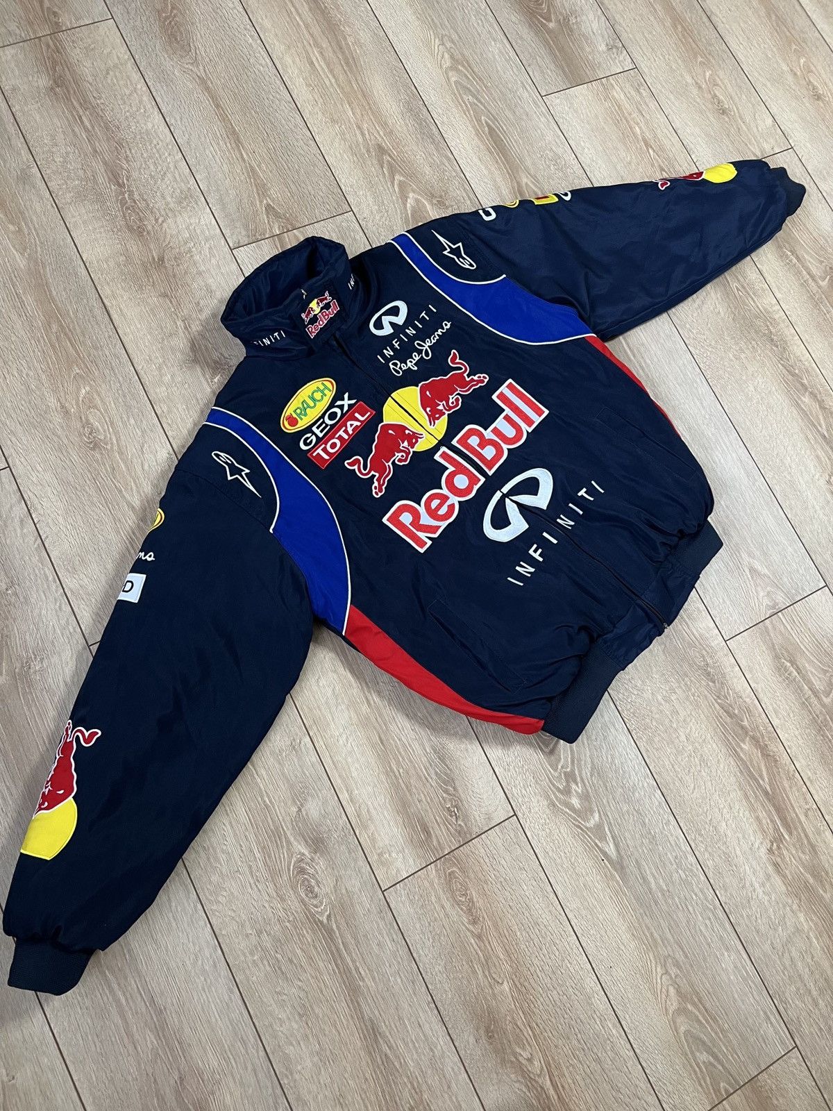 Racing × Red Bull × Vintage VINTAGE RACING JACKET RED BULL INFINITY ...
