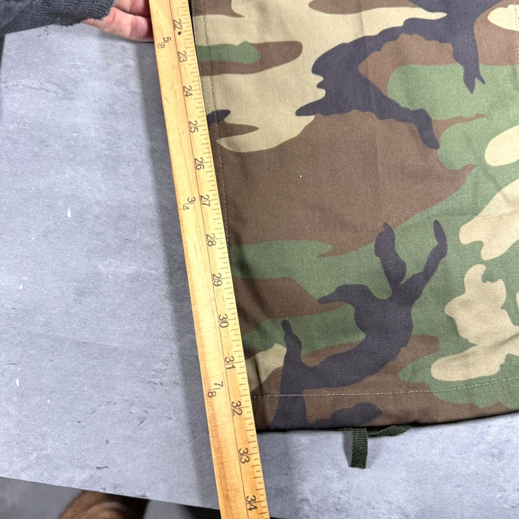 Backbone Backbone Cargo Pants Mens L 38x33 Woodland Camo Adjustable Waist Straight Leg Size US 38 / EU 54 - 5 Thumbnail