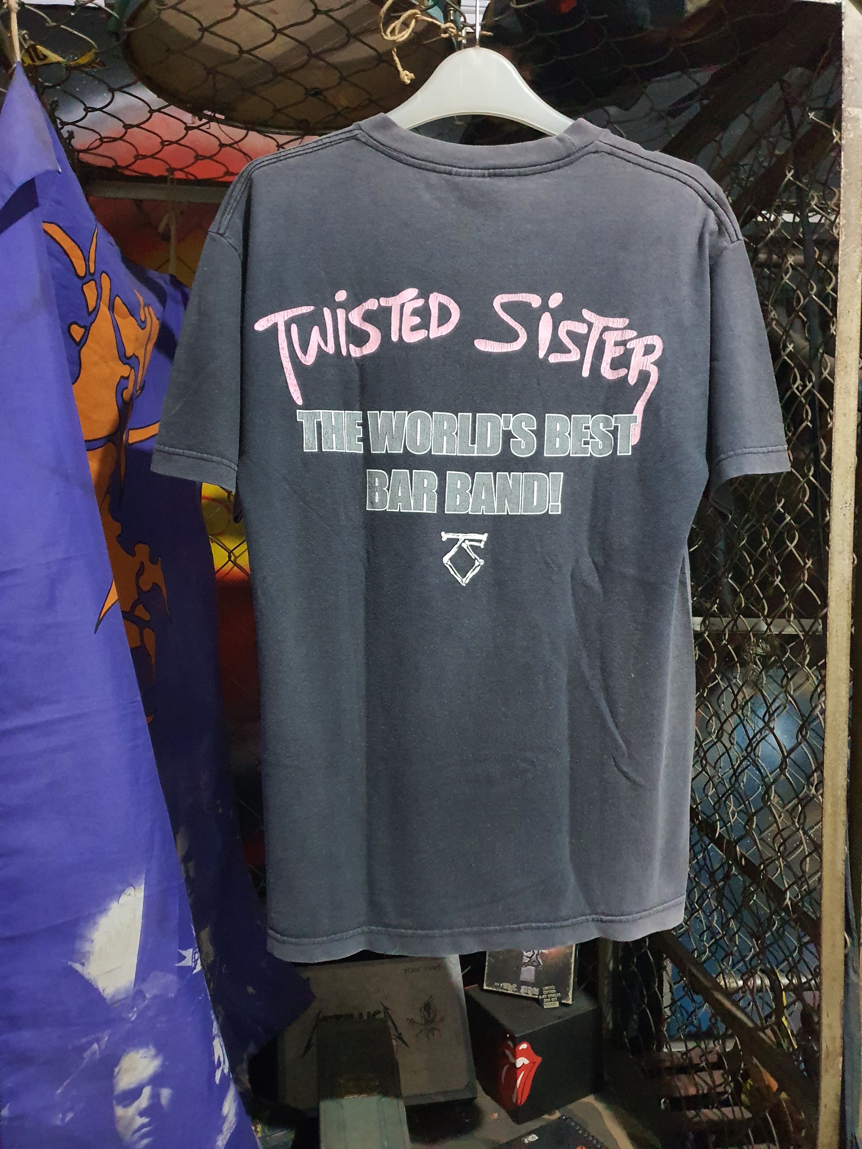 Band Tees × Vintage Twisted sister M Size US M / EU 48-50 / 2 - 2 Thumbnail