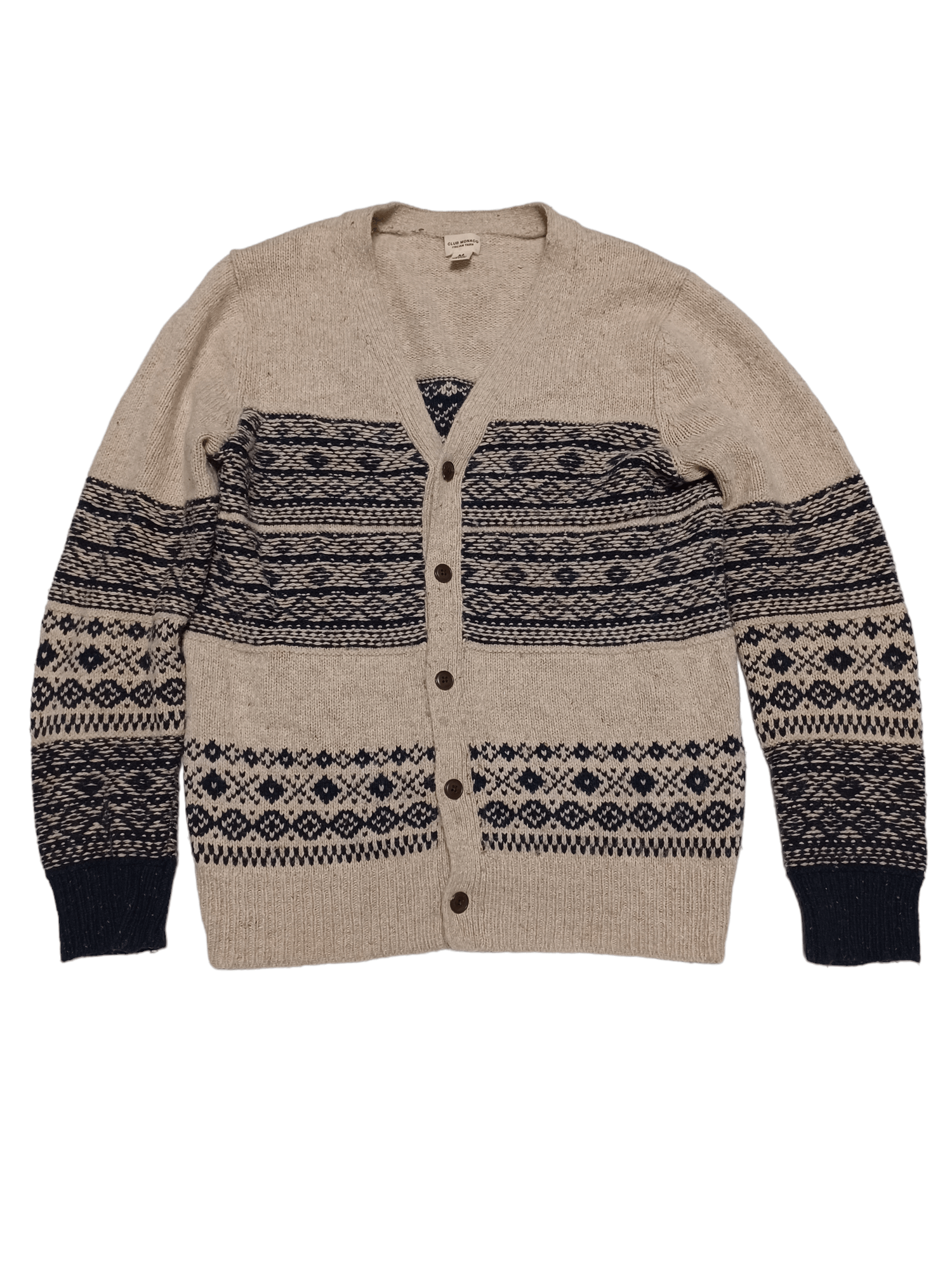 Club Monaco CLUB MONACO ITALIAN YARN WOOL RABBIT HAIR CARDIGAN Size US M / EU 48-50 / 2 - 1 Thumbnail