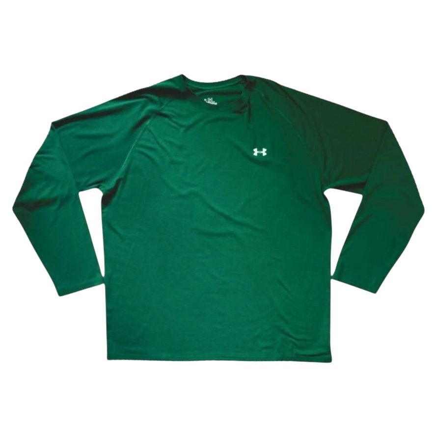 Under Armour Under Armour Green Long-Sleeve Top | Size XL Size US XL / EU 56 / 4 - 1 Thumbnail