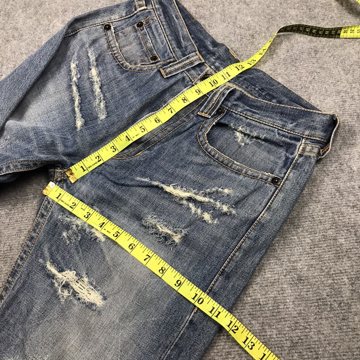 Japanese Brand DISTRESSED DENIM CO.LU JAPANESE JEANS PANTS 147 Size US 30 / EU 46 - 18 Thumbnail