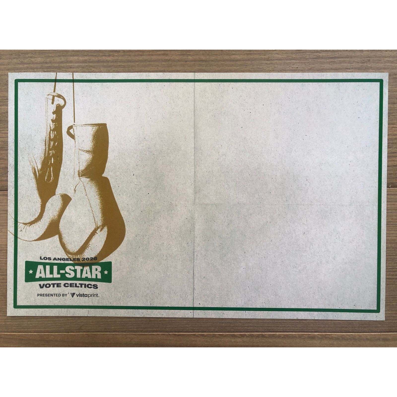 NBA Boston Celtics All-Star 2026 Vote Poster & Sticker Bundle Size ONE SIZE - 2 Thumbnail