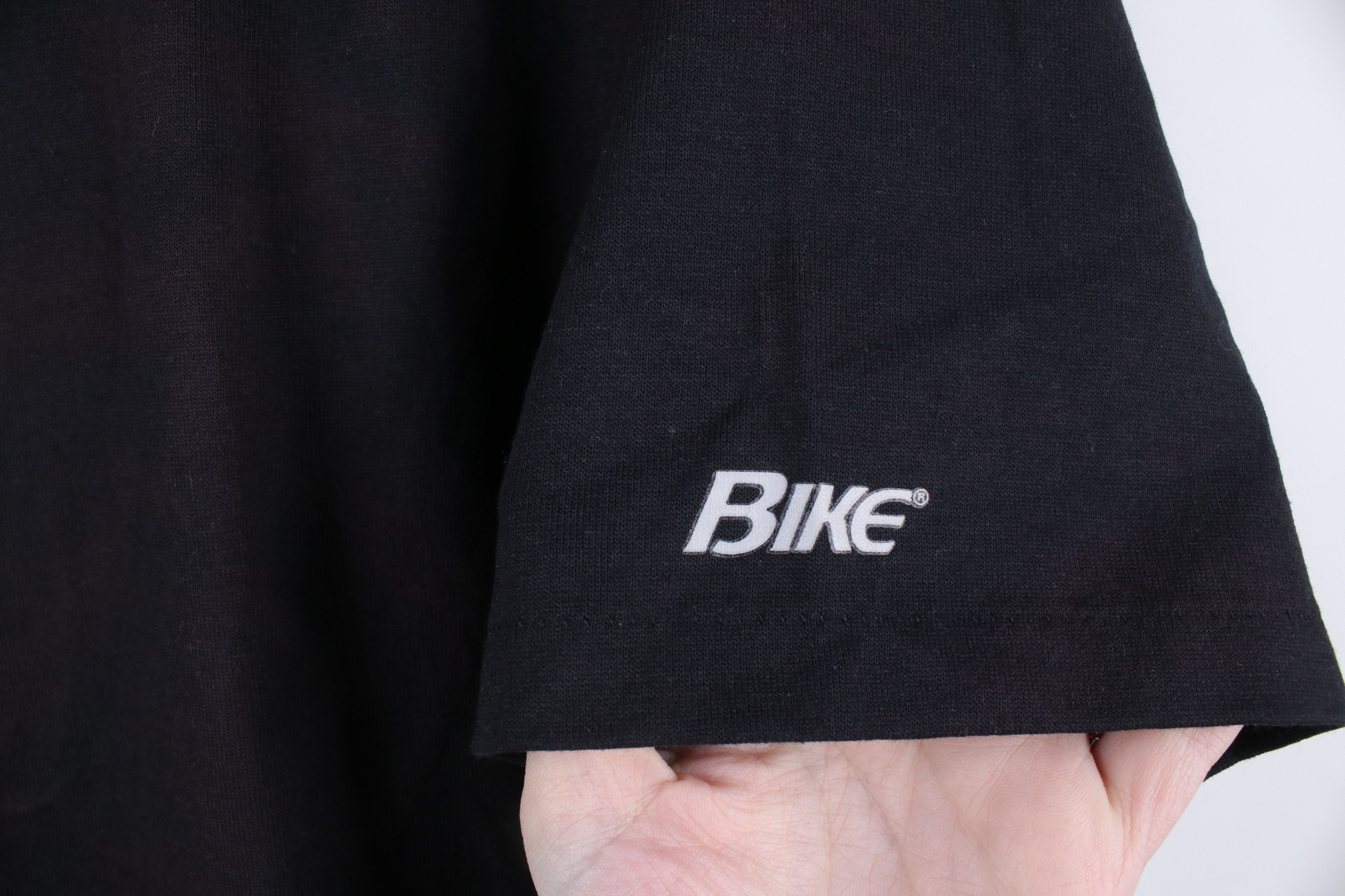 Vintage Vintage 90s Streetwear Faded Blank Henley T-Shirt Black USA Size US L / EU 52-54 / 3 - 4 Thumbnail