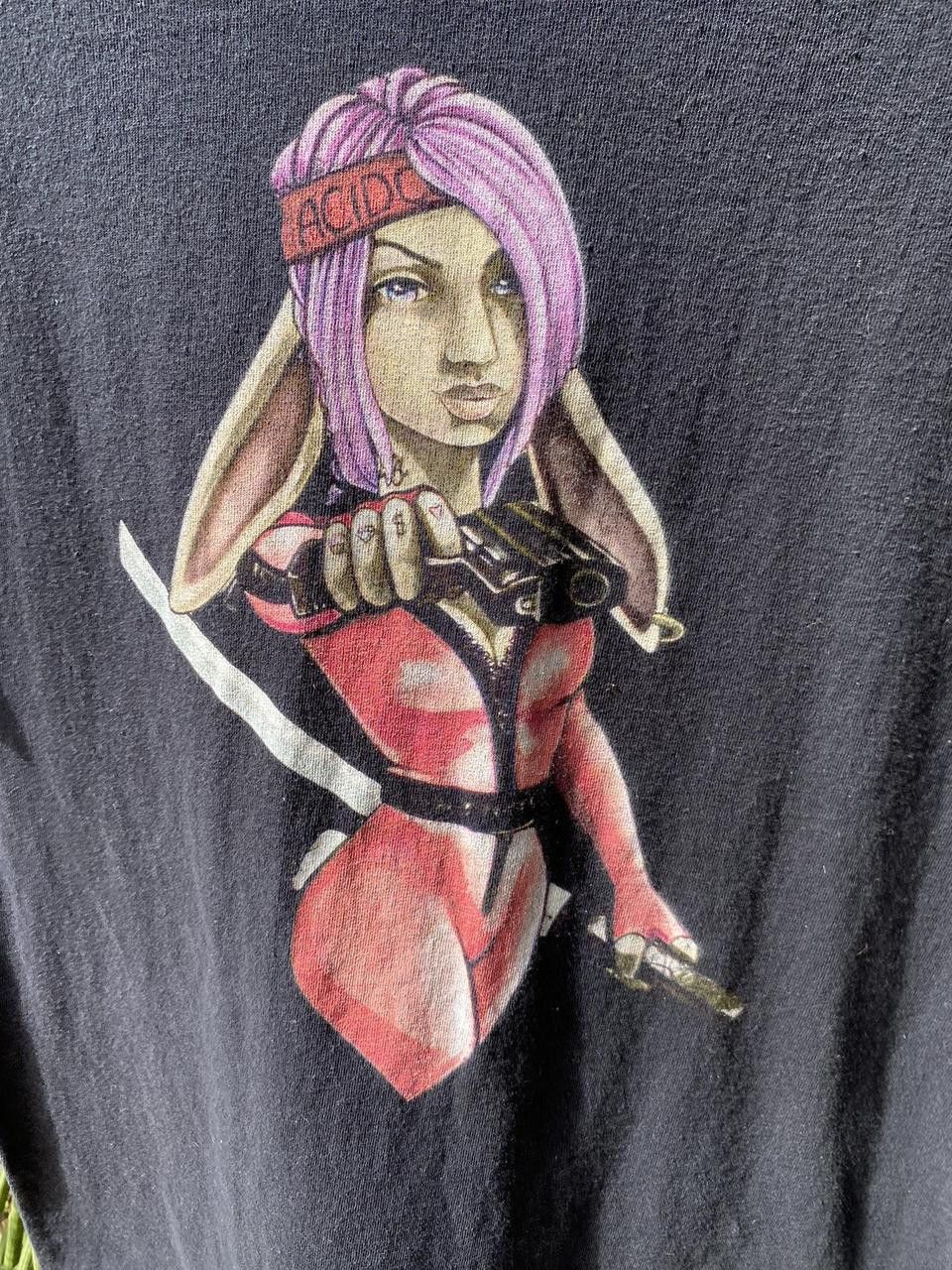 Hurley Black Heavyweight Multicolor Woman w Katanas Graphic Medium Size US M / EU 48-50 / 2 - 3 Thumbnail