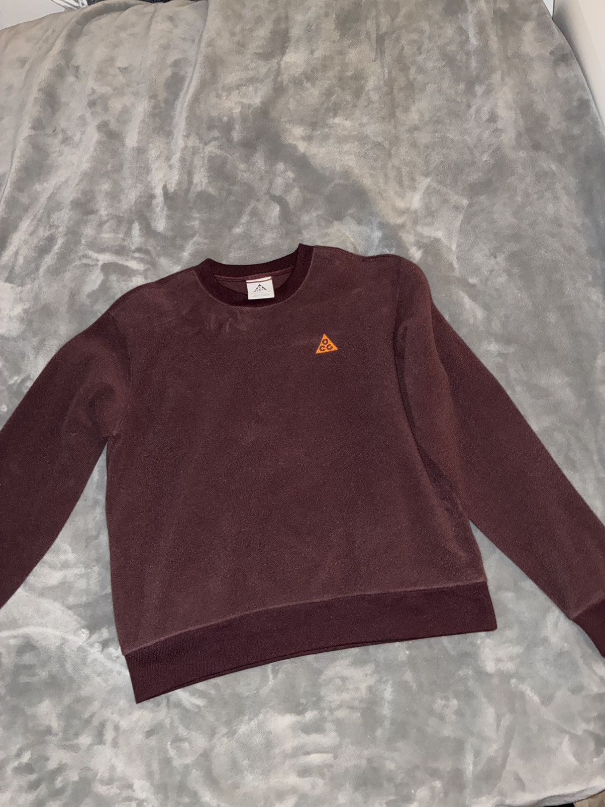 Nike ACG Burgundy Nike ACG Sweatshirt Size US S / EU 44-46 / 1 - 1 Thumbnail