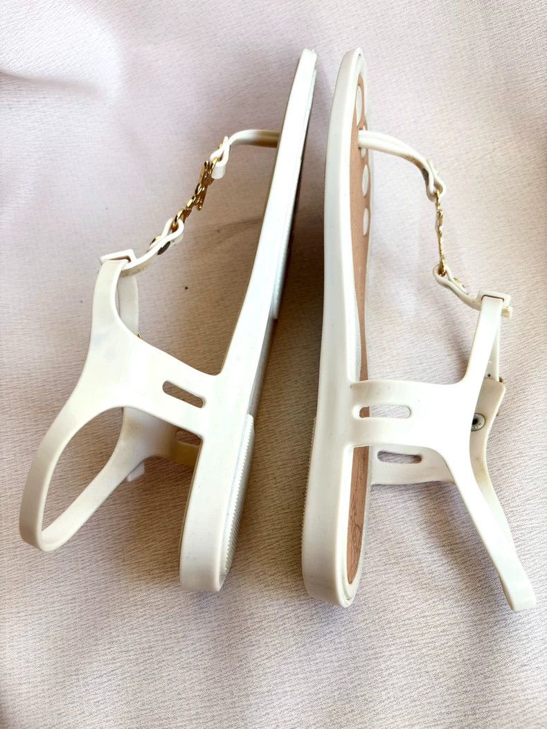 Vivienne Westwood Vivienne Westwood Saturn white sandals Size US 9.5 / IT 39.5 - 3 Thumbnail