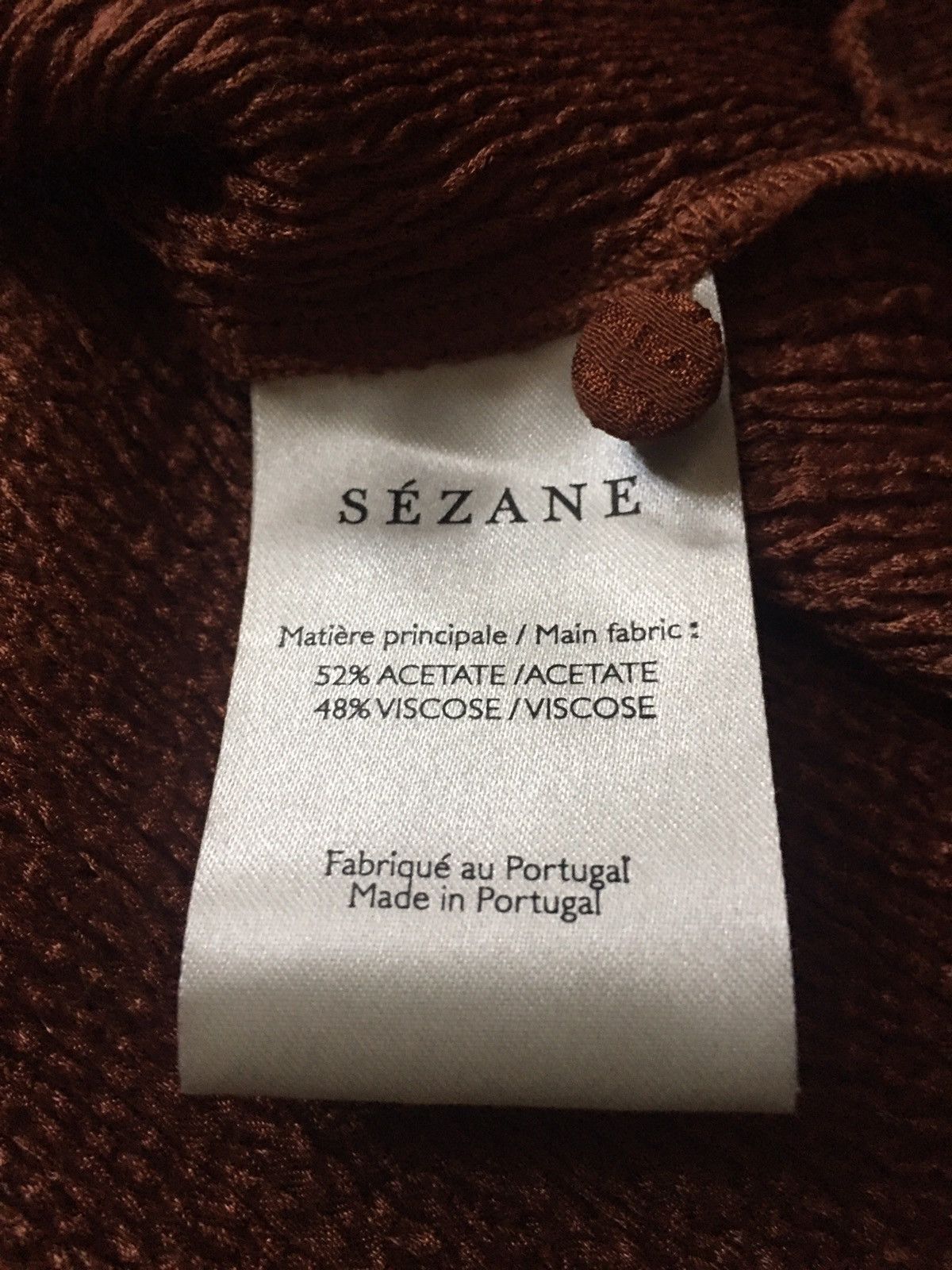 Sezane Sezane Hazelnut Brown Selena Dress Size FR 36 Size S / US 4 / IT 40 - 11 Thumbnail