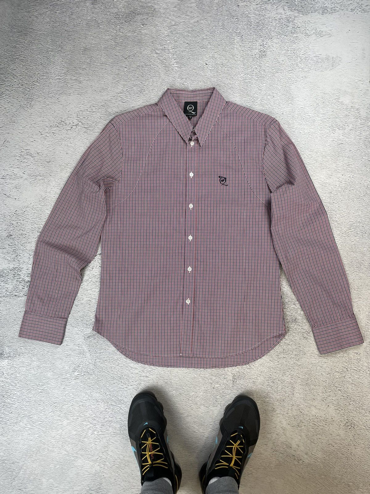 Alexander McQueen × McQ Alexander McQueen × Vintage Vintage 2008 McQ Alexander McQueen Check shirt y2k oldmoney Size US L / EU 52-54 / 3 - 1 Thumbnail