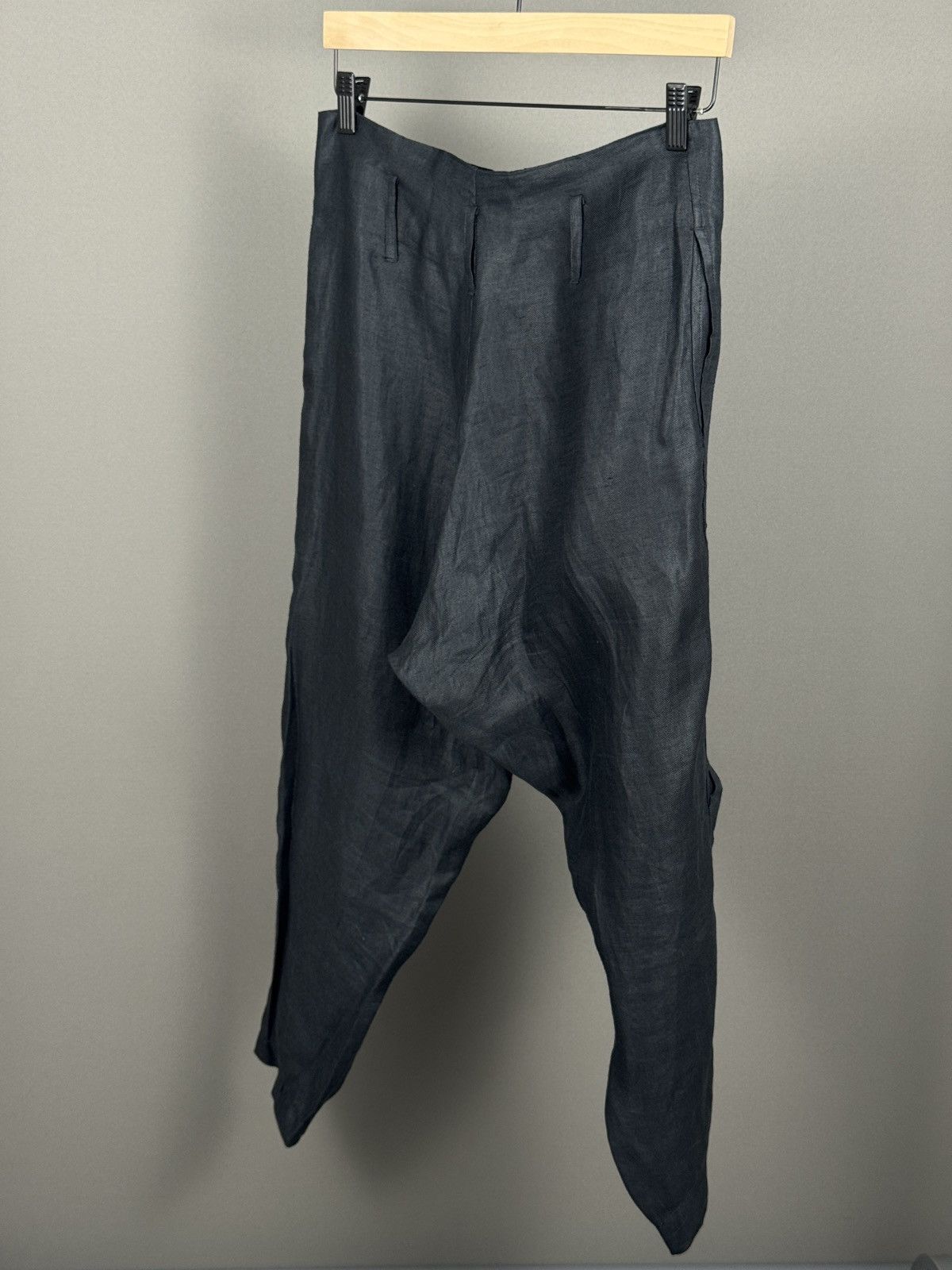 Yohji Yamamoto Vintage Yohji Yamamoto lino pants Size US 29 - 1 Thumbnail