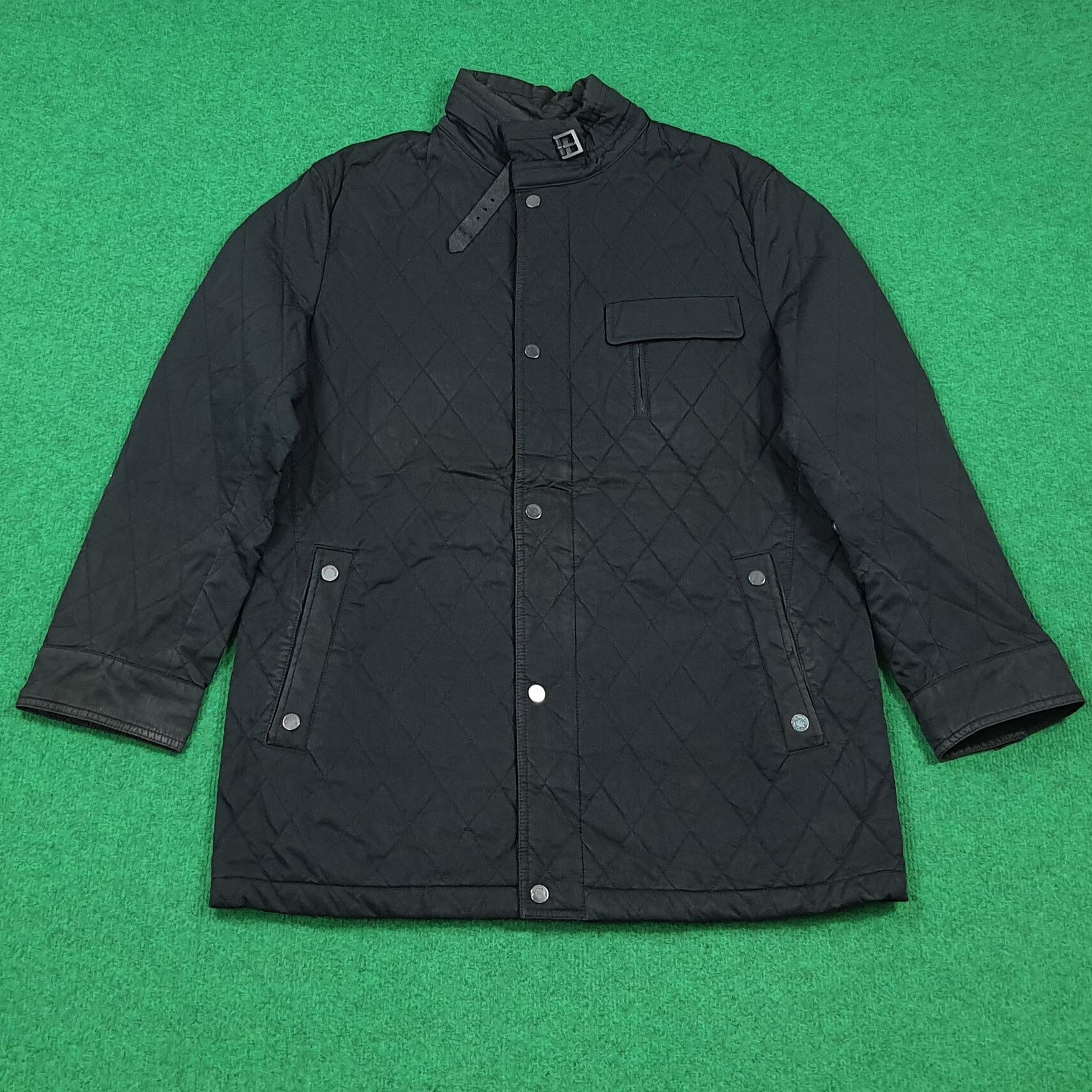 Burberry Vintage Burberry Nova Check Lining Diamond Coat C287N9 Size US L / EU 52-54 / 3 - 4 Thumbnail