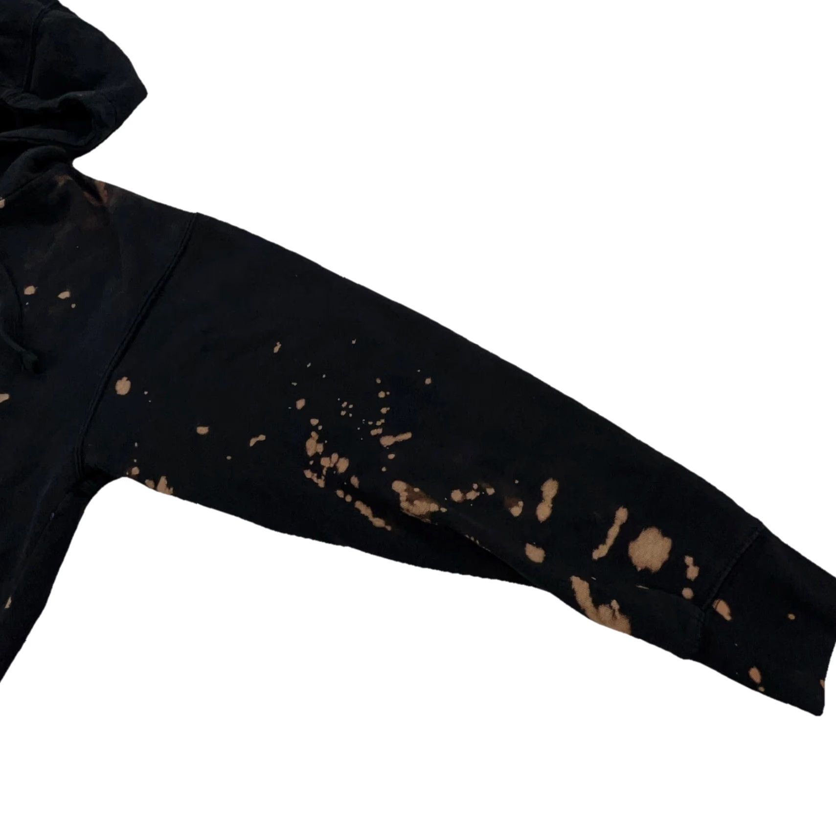 Nike Nike Hoodie Men Large Black Sweatshirt Center Swoosh Thrashed Bleached Size US M / EU 48-50 / 2 - 7 Thumbnail
