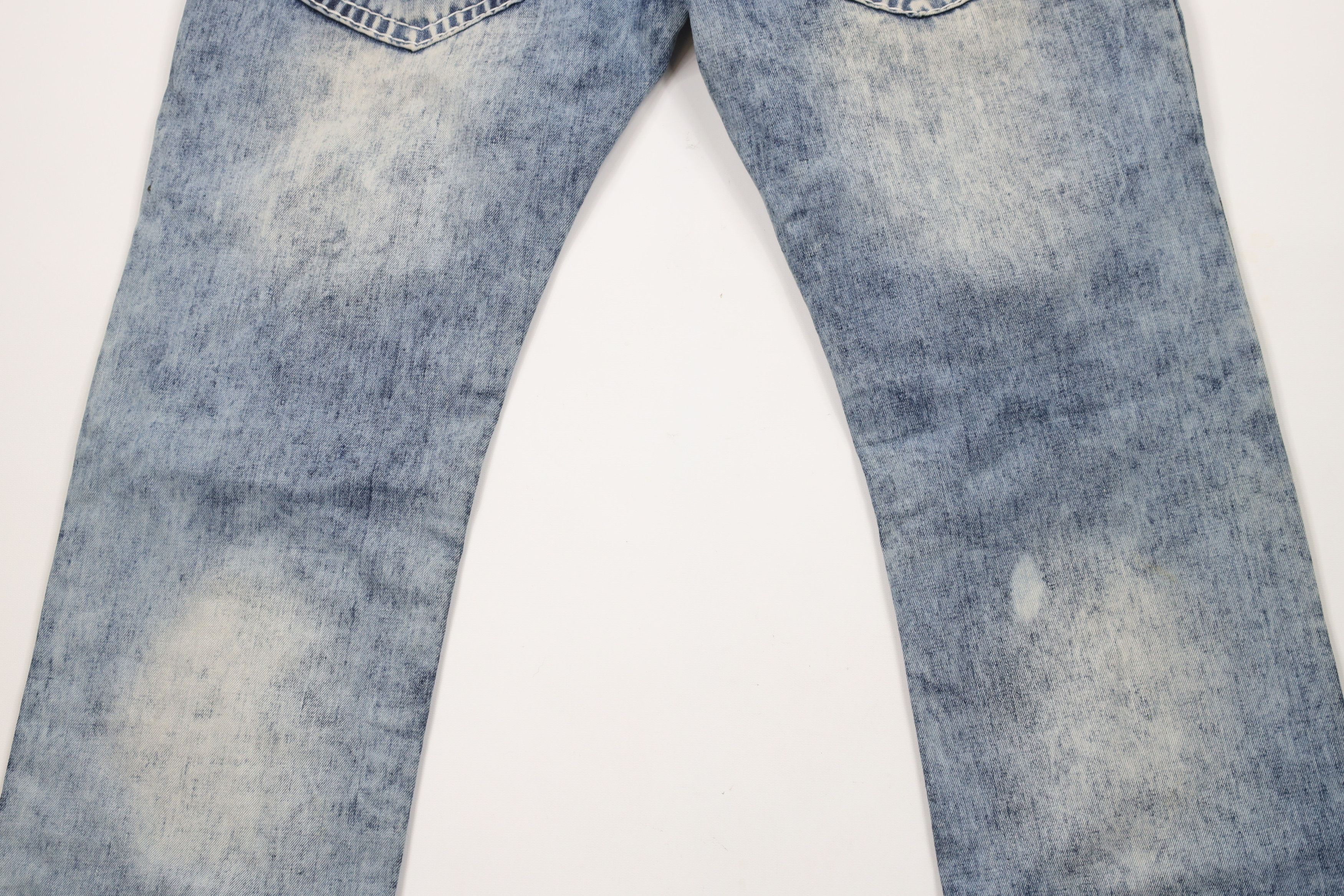 Rock Revival × Vintage Rock Revival Thick Stitch Tate Straight Stretch Jeans Size US 38 / EU 54 - 12 Thumbnail