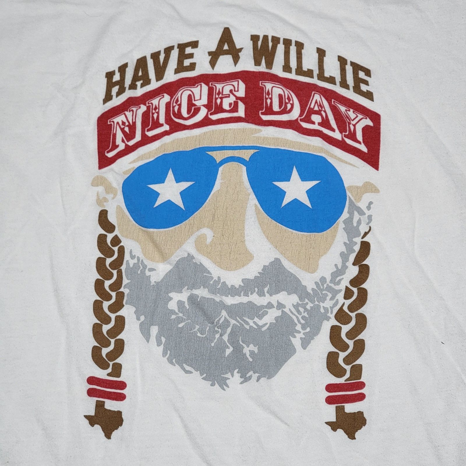 Other District White Tee "Have A Willie Nice Day" - Size Small Size US S / EU 44-46 / 1 - 2 Thumbnail