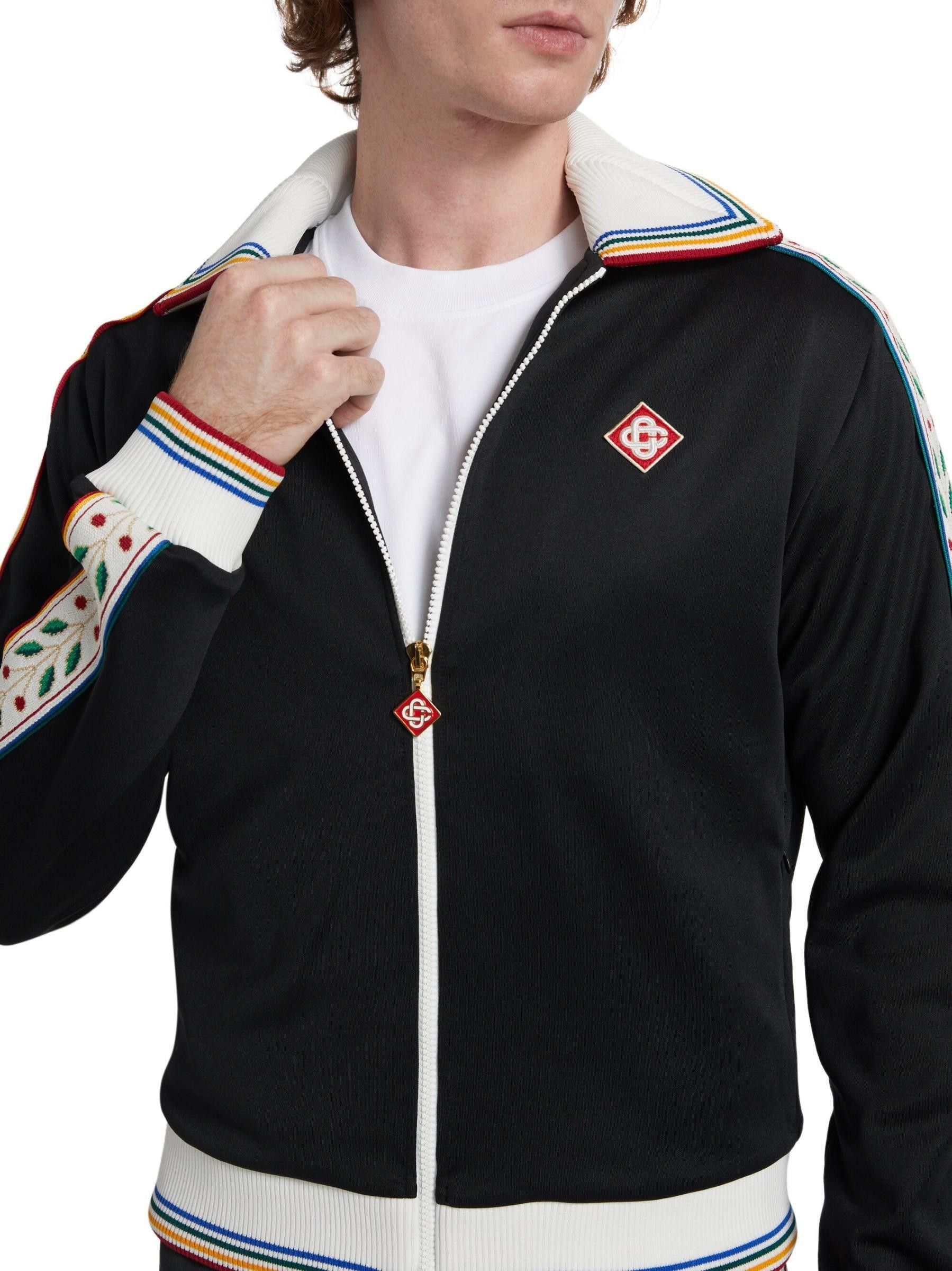 Casablanca os11x0725 Laurel Track Jacket in Multicolor Size US M / EU 48-50 / 2 - 5 Thumbnail