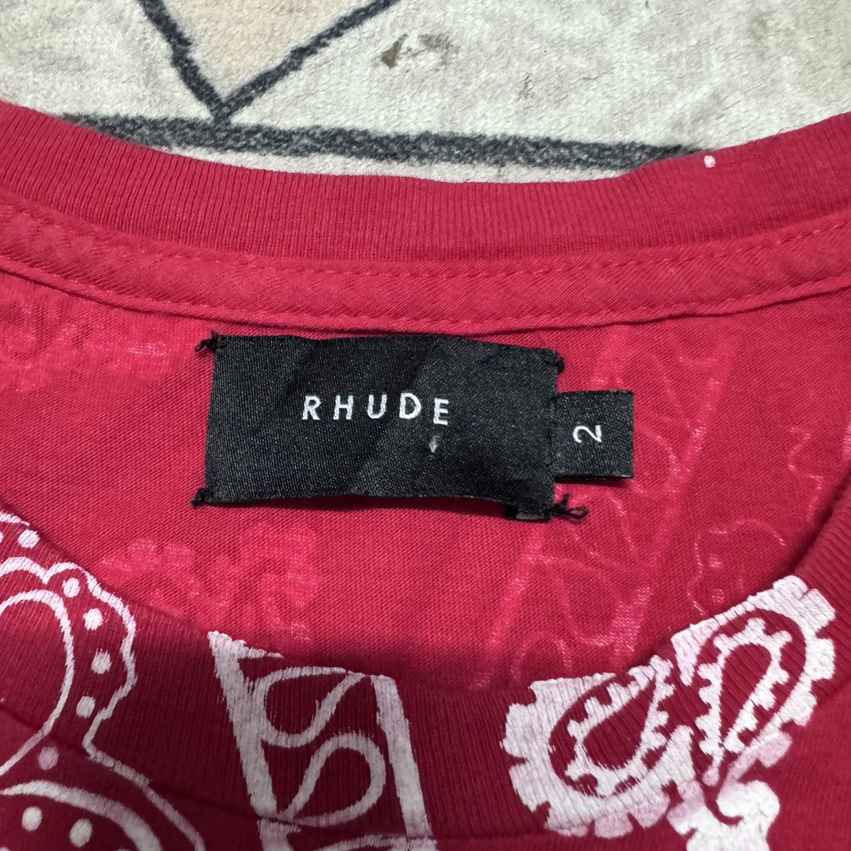Rhude Rhude Bandana Shirt Size US M / EU 48-50 / 2 - 11 Thumbnail