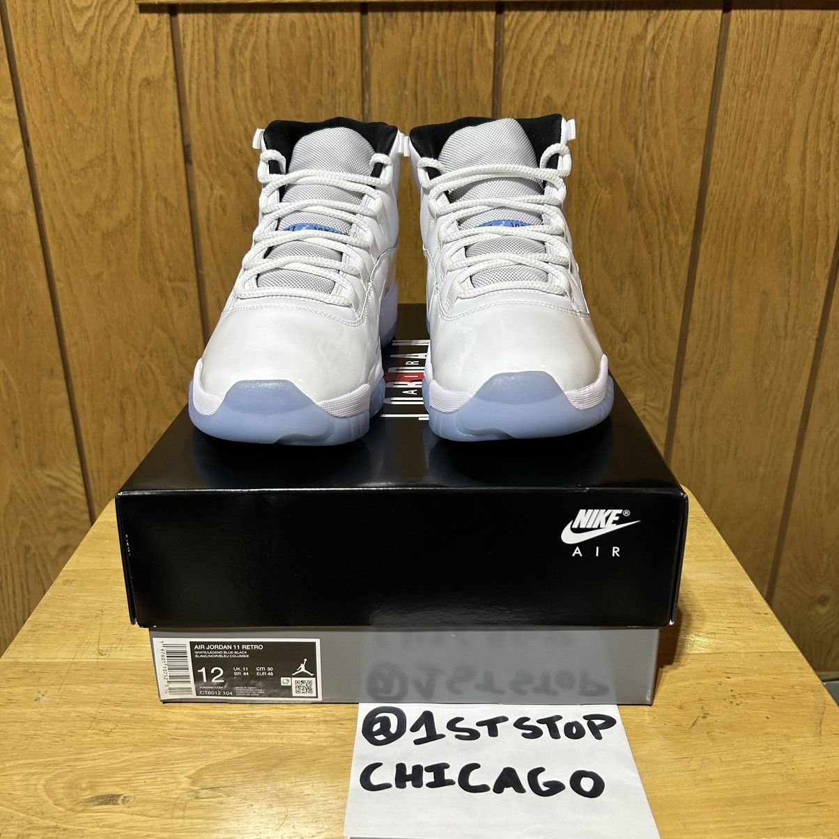 Designer × Jordan Brand × Nike Air Jordan 11 Retro Legend Blue 2024 Mens Size 12 NEW Size US 12 / EU 45 - 2 Thumbnail