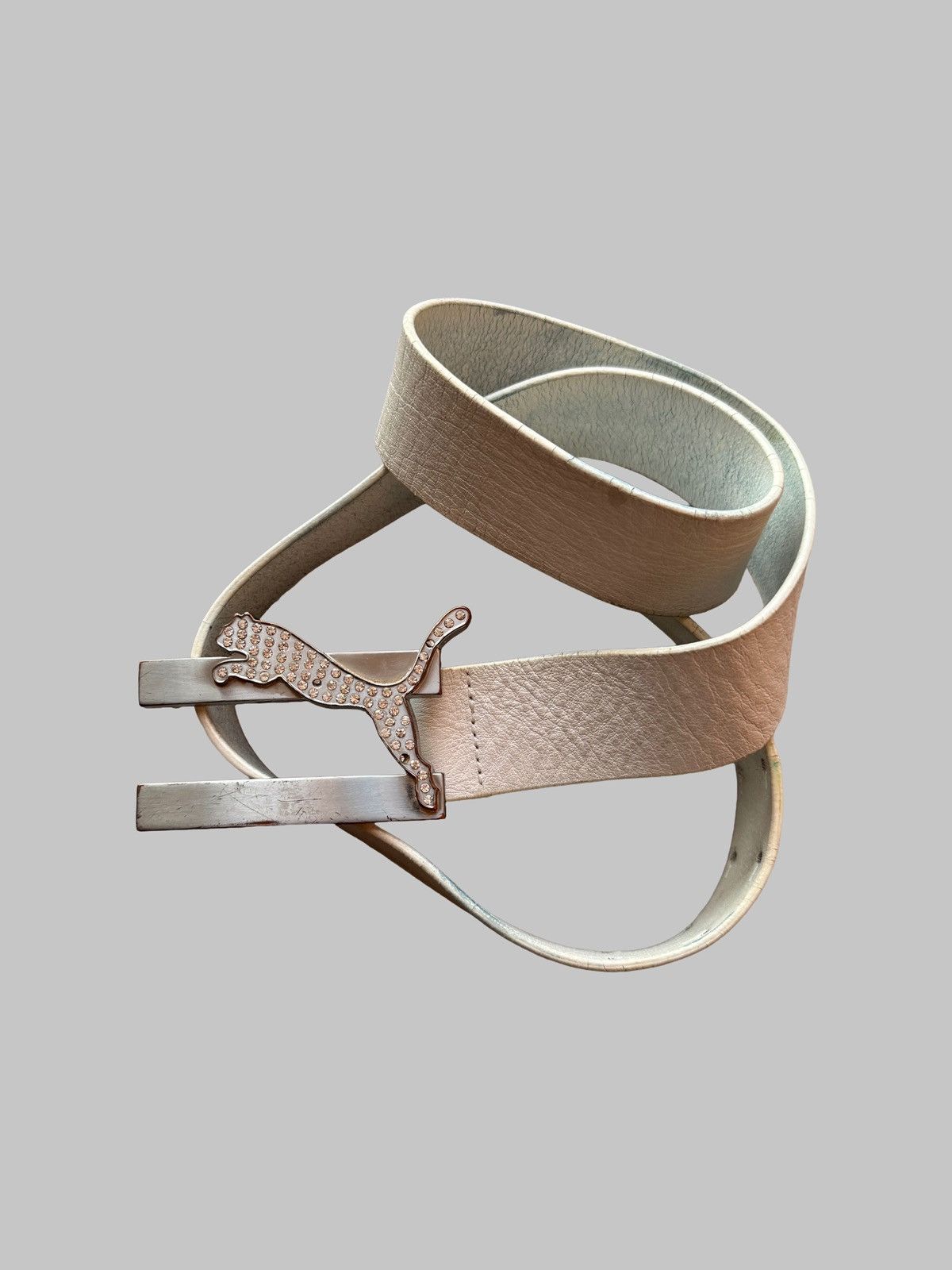 If Six Was Nine PUMA VTG Y2K JAPANESE BELT ALT GOTH PUNK RAVE KANYE STYLE Size ONE SIZE - 1 Thumbnail