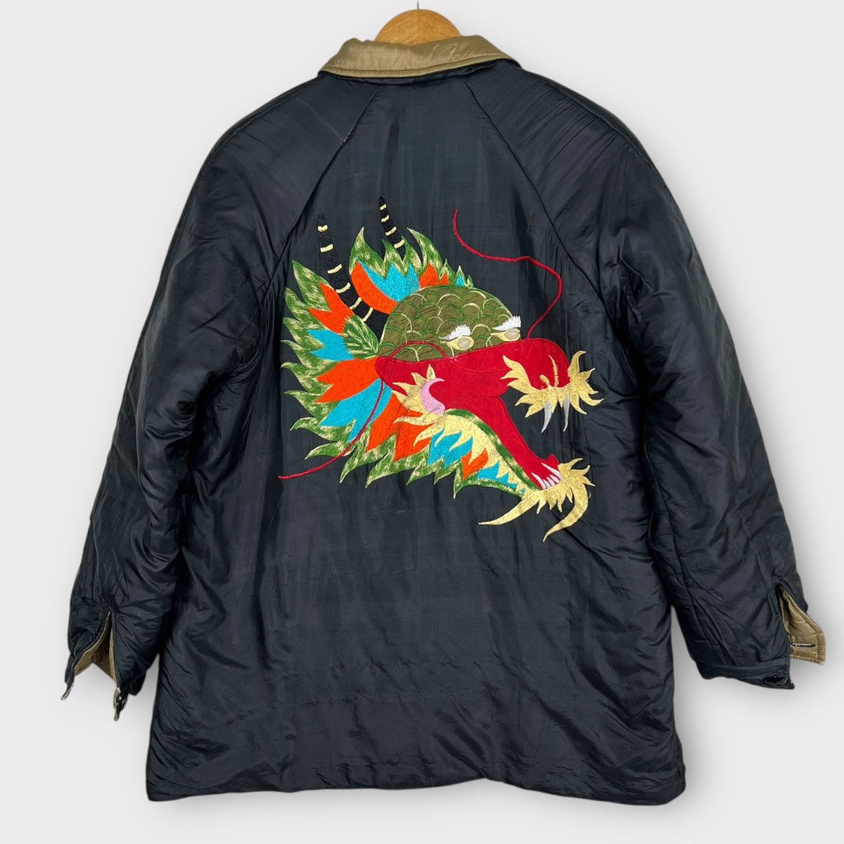 Vintage 🔥 50s 60s Japanese Souvenir Warm Jacket Size US M / EU 48-50 / 2 - 3 Thumbnail