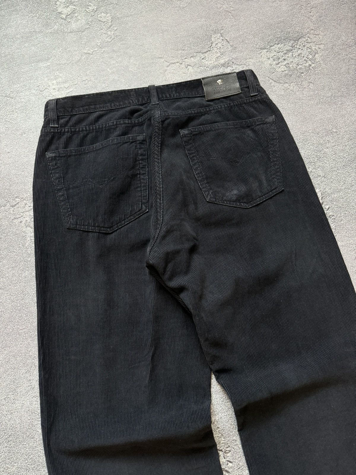 Versace × Versace Jeans Couture × Vintage Versace Jean couture 35/49 corduroy pant trouser chino 90s Size US 35 - 7 Thumbnail