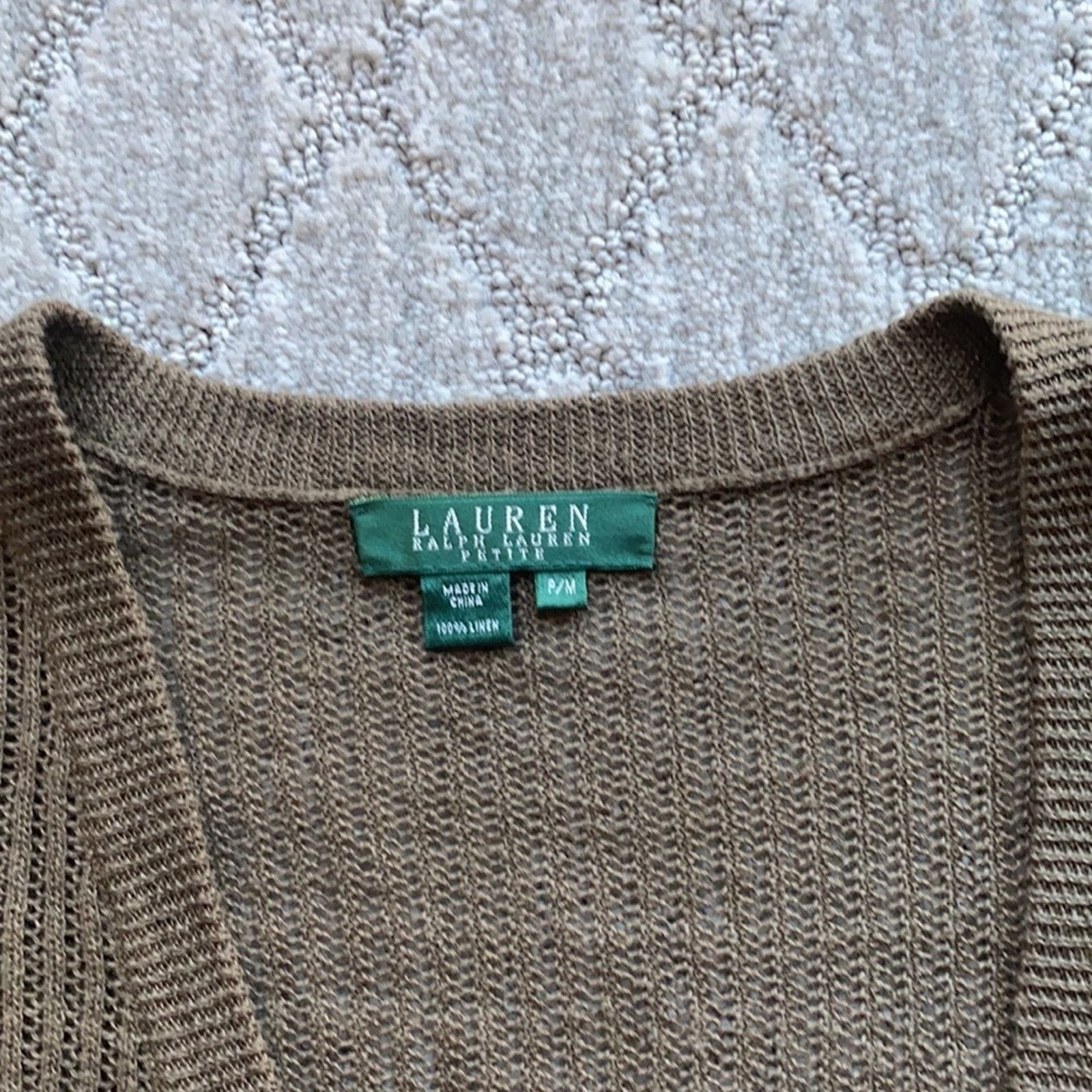 Lauren Ralph Lauren Ralph Lauren Tahiti MNDR Breen faux wrap top green size MP Size M / US 6-8 / IT 42-44 - 4 Thumbnail
