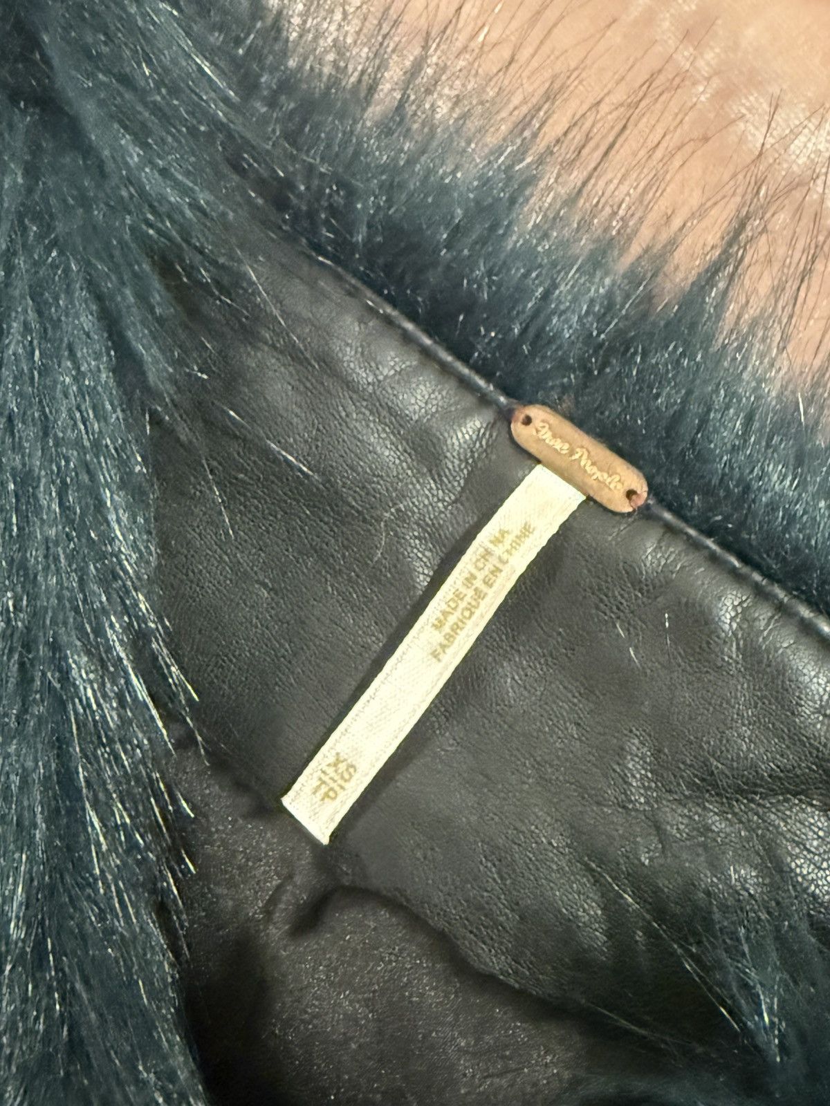 Free People free people faux fur Dark green coat Size XS / US 0-2 / IT 36-38 - 3 Thumbnail