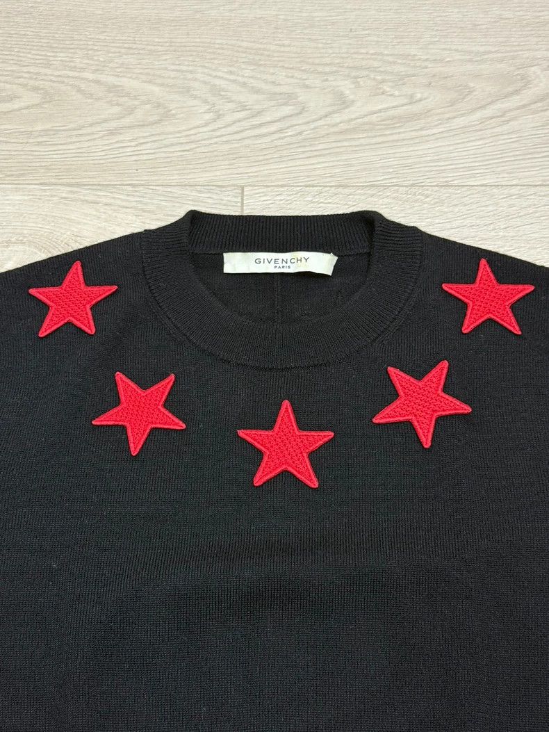 Givenchy Givenchy Five-Star Sweater, 100% Wool, Medium Thickness 250 Size US S / EU 44-46 / 1 - 3 Thumbnail