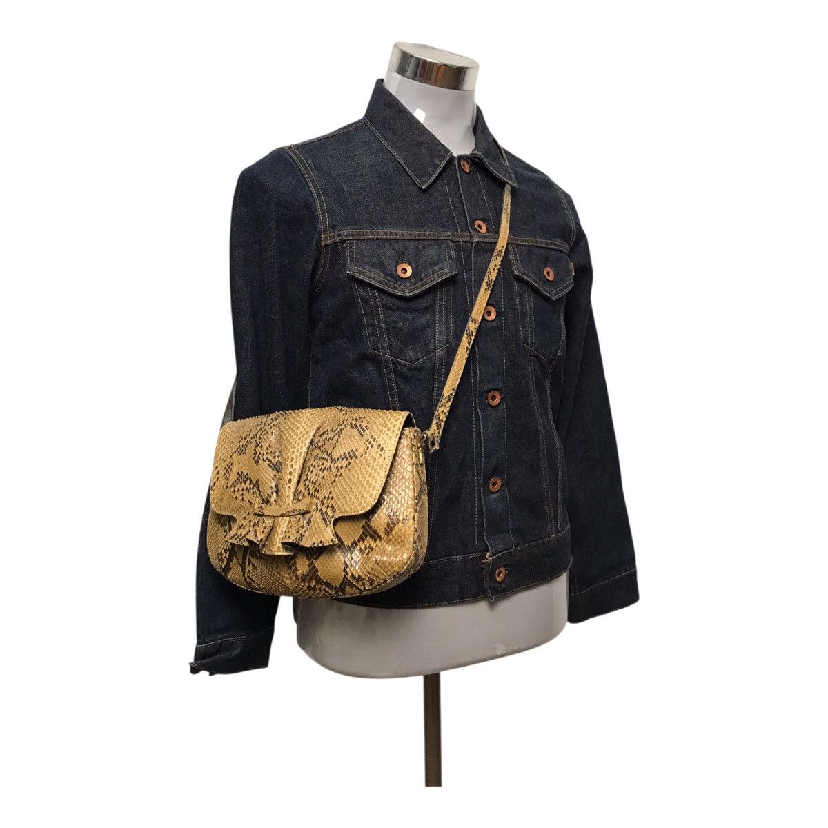 Designer × Hysteric Glamour × If Six Was Nine Exoctic Hollywood Skin Snake Sling Bag Size ONE SIZE - 1 Thumbnail