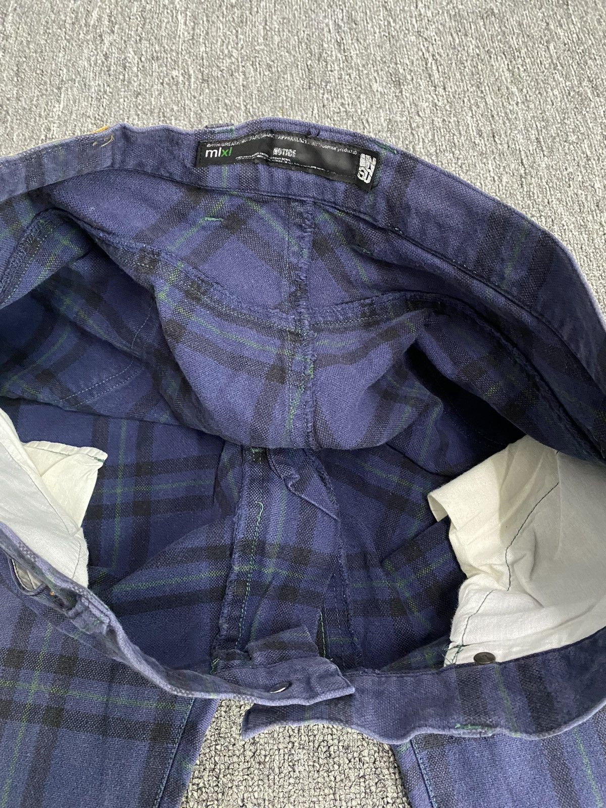 Japanese Brand BrthBreath Plaid Tartan Pant Size US 35 - 12 Thumbnail